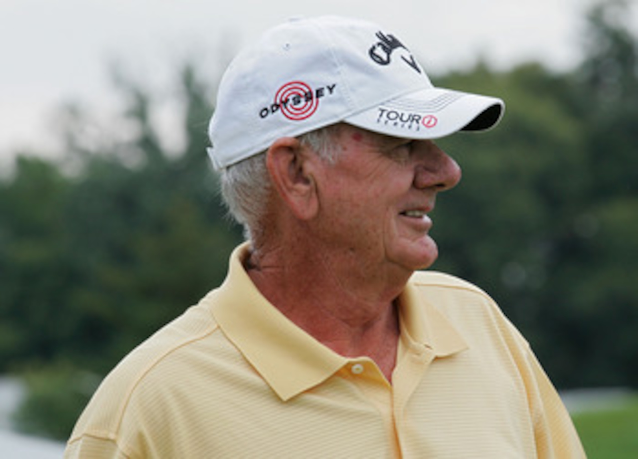 BLAINE, MN - AUGUST 07:  David Graham during the Greats of Golf exhibition during the second round of the 3M Championship at TPC Twin Cities held on August 7, 2010 in Blaine, Minnesota.  (Photo by Michael Cohen/Getty Images)