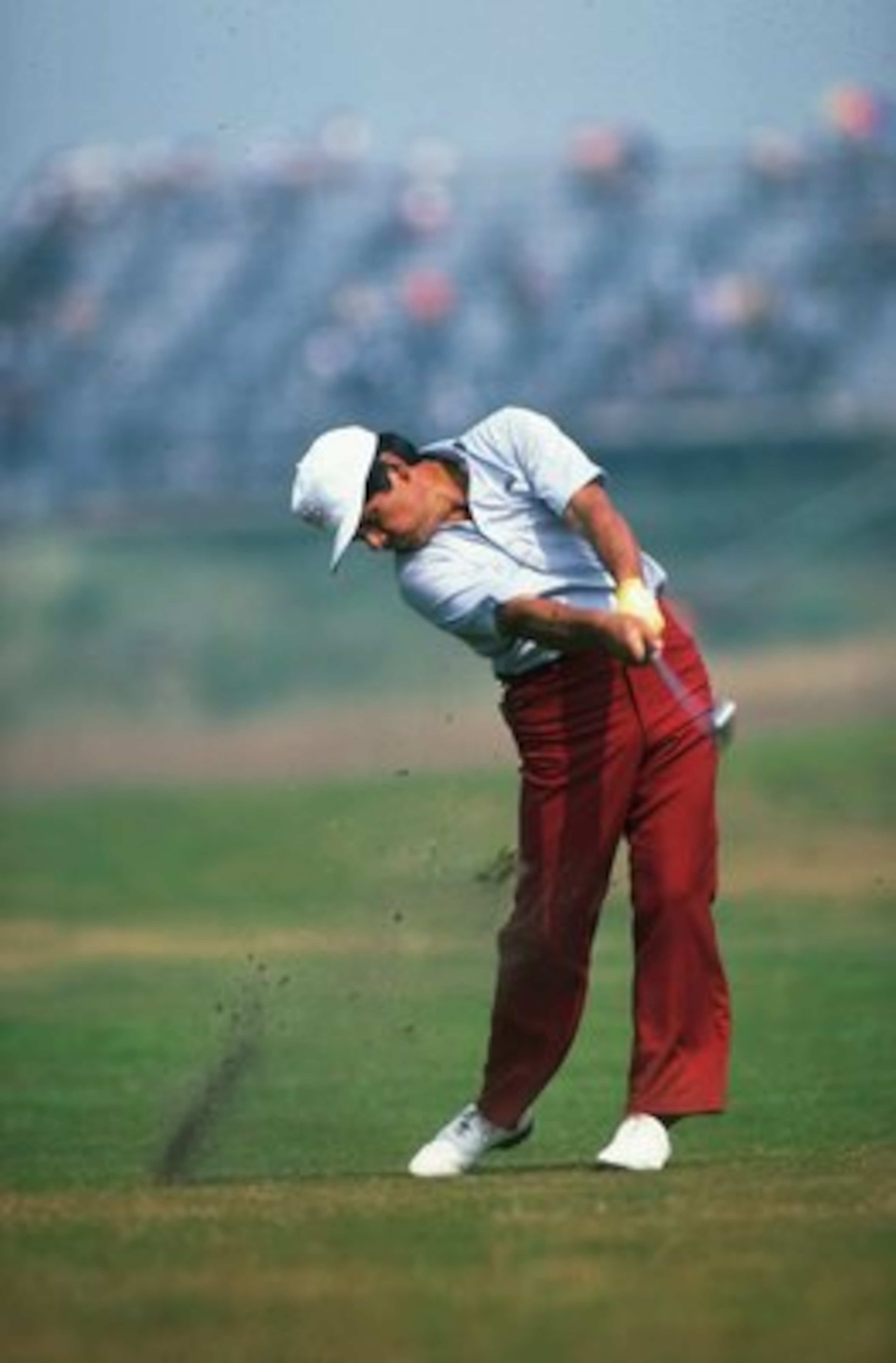 Jul 1983:  Lee Trevino of the USA in action during the British Open at Royal Birkdale Golf Club in Lancashire, England.  \ Mandatory Credit: David  Cannon/Allsport