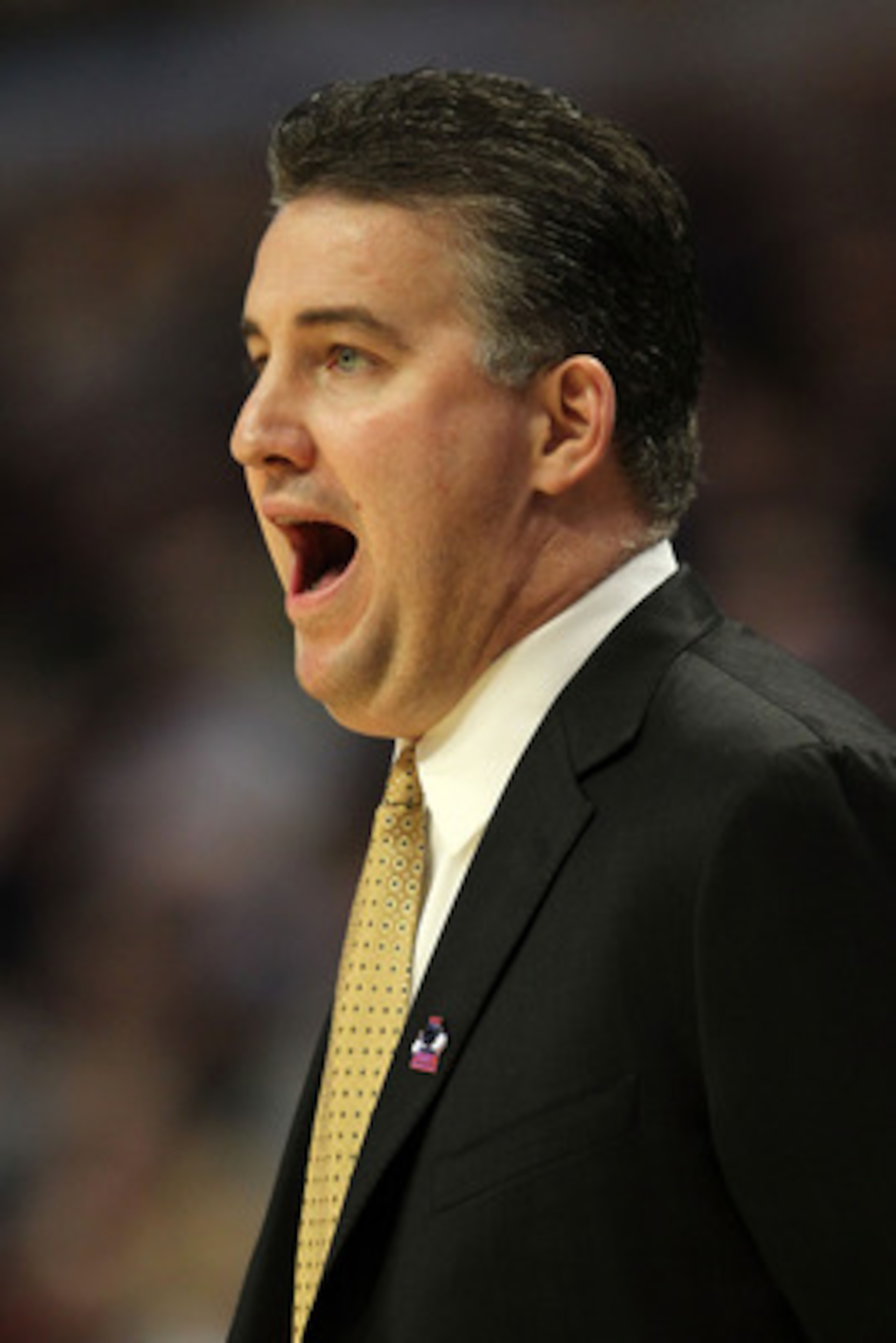 CHICAGO, IL - MARCH 20:  Head coach Matt Painter of the Purdue Boilermakers reacts in the game against the Virginia Commonwealth Rams during the third round of the 2011 NCAA men's basketball tournament at the United Center on March 20, 2011 in Chicago, Il