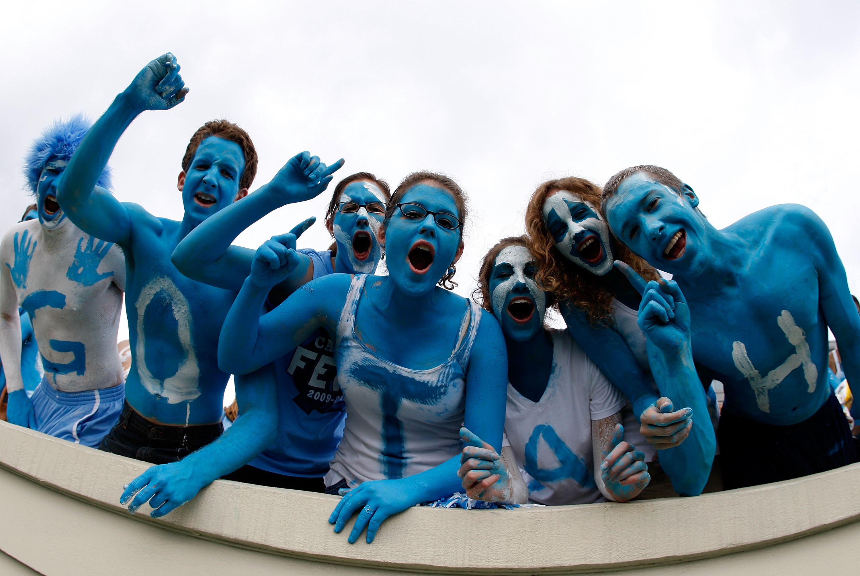 CHAPEL HILL, NC - SEPTEMBER 19:  Fans cheer before the start of the East Carolina Pirates versus North Carolina Tar Heels at Kenan Stadium on September 19, 2009 in Chapel Hill, North Carolina.  (Photo by Streeter Lecka/Getty Images)
