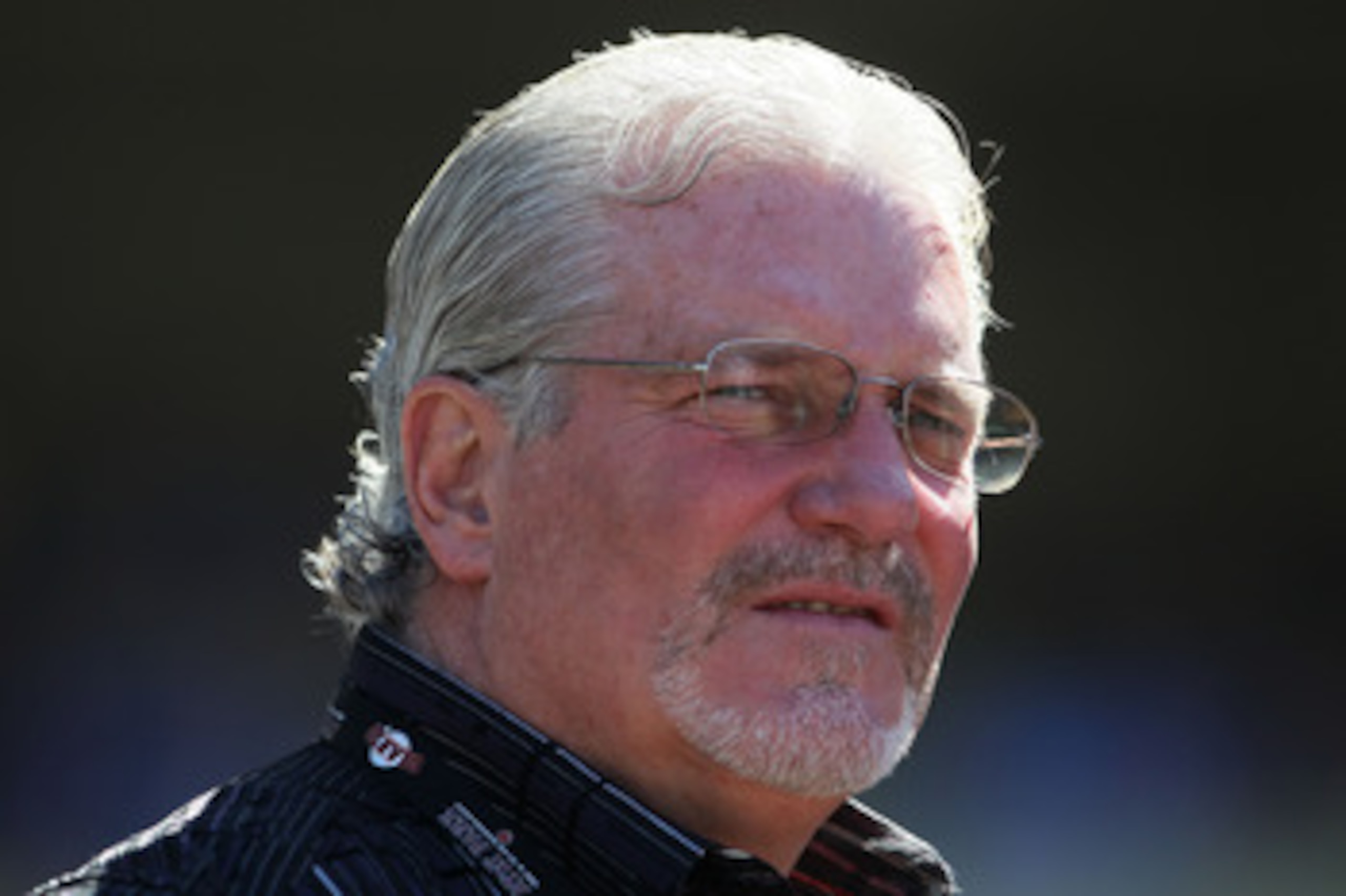 LOS ANGELES, CA - MARCH 31:  San Francisco Giants general manager Brian Sabean looks on prior to the start of the game against the Los Angeles Dodgers on Opening Day at Dodger Stadium on March 31, 2011 in Los Angeles, California.  (Photo by Jeff Gross/Get