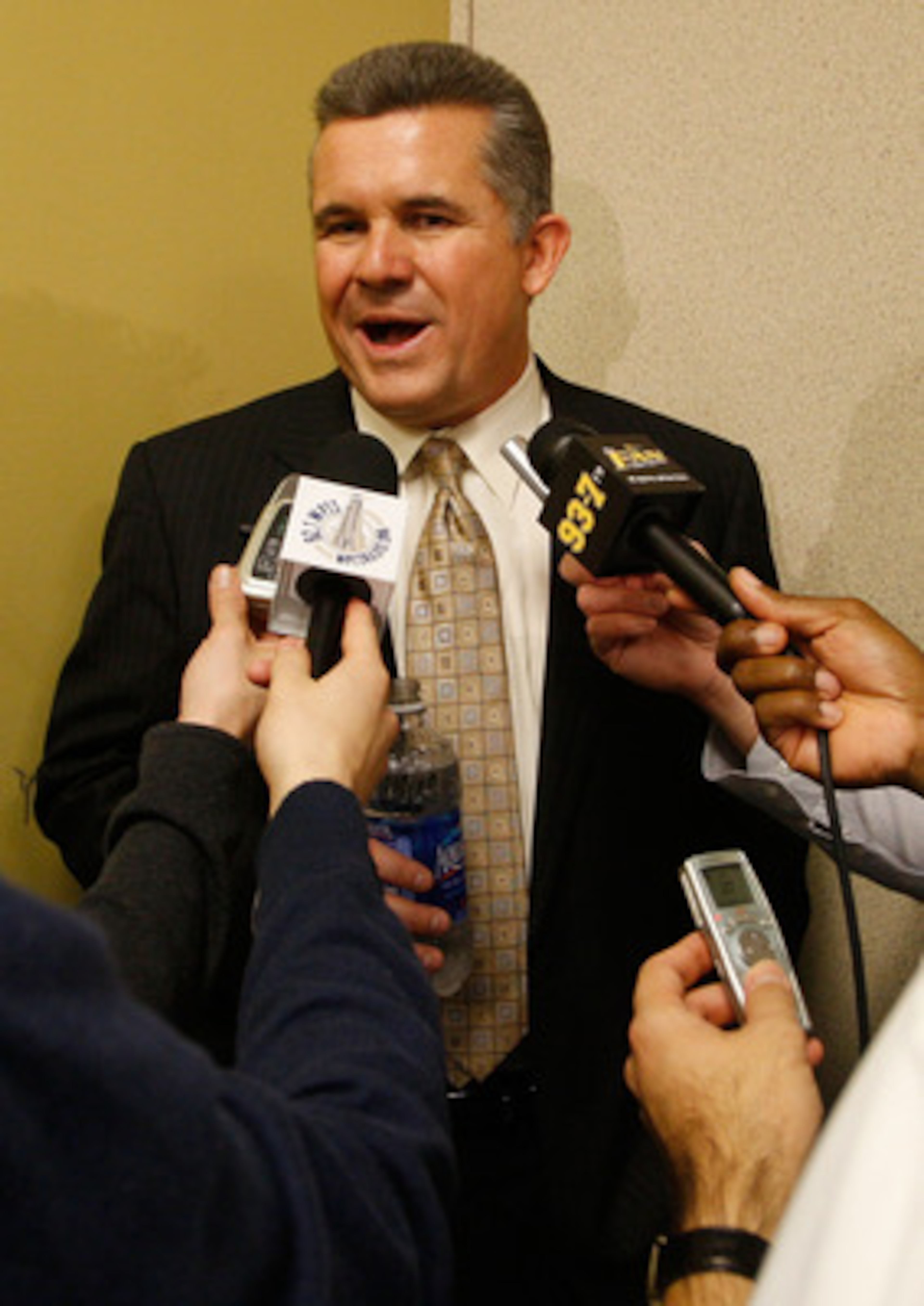 PITTSBURGH, PA - JANUARY 11: The new University of Pittsburgh head football coach Todd Graham speaks to the media during a press conference at the University of Pittsburgh Panthers South Side training facility on January 11, 2011 in Pittsburgh, Pennsylv PITTSBURGH, PA - JANUARY 11: The new University of Pittsburgh head football coach Todd Graham speaks to the media during a press conference at the University of Pittsburgh Panthers South Side training facility on January 11, 2011 in Pittsburgh, Pennsylv