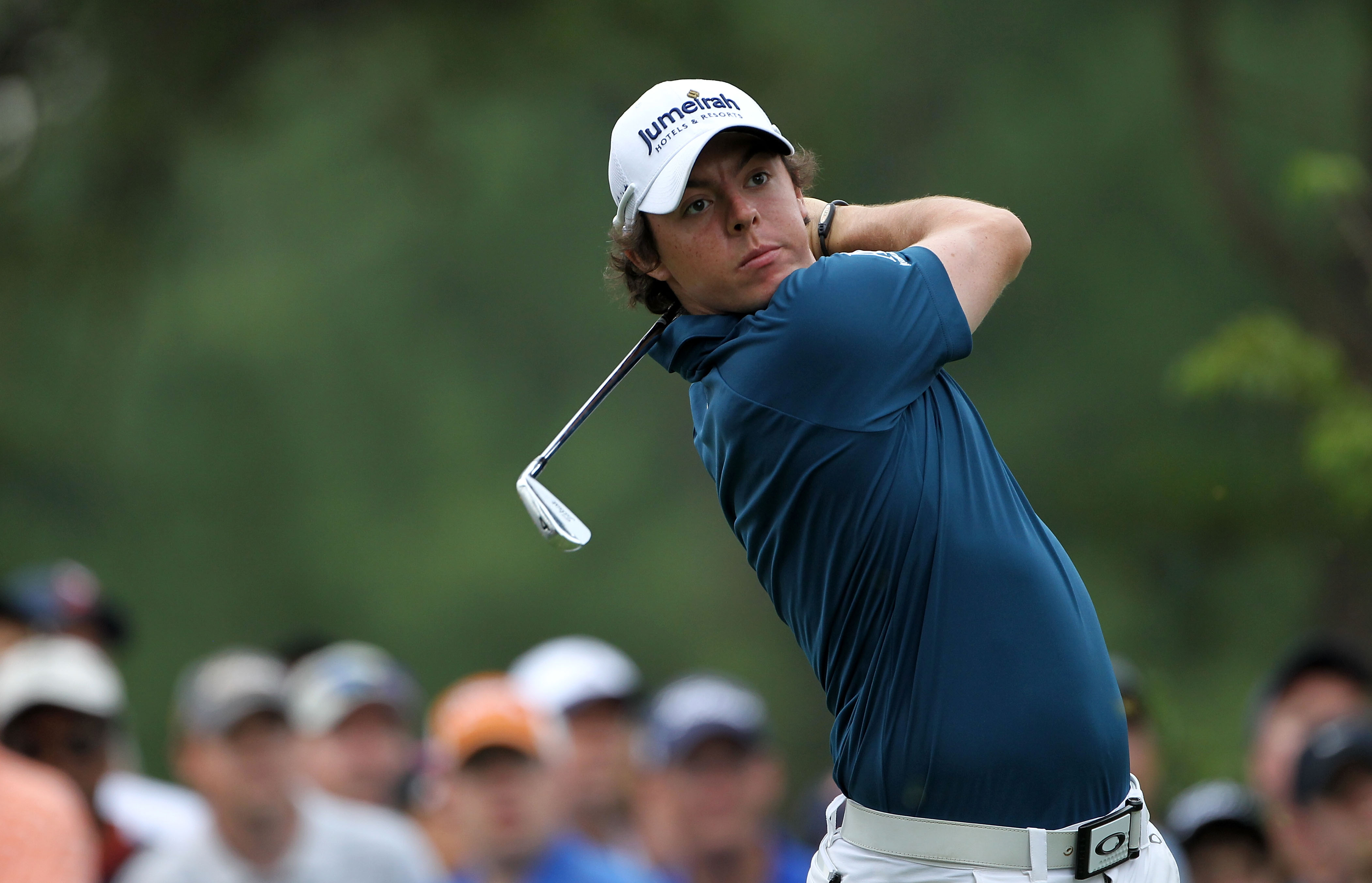 BETHESDA, MD - JUNE 16:  Rory McIlroy of Northern Ireland watches his tee shot on the seventh hole during the first round of the 111th U.S. Open at Congressional Country Club on June 16, 2011 in Bethesda, Maryland.  (Photo by Jamie Squire/Getty Images)