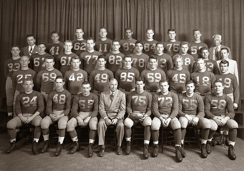 Michigan's 1947 "National Championship" team