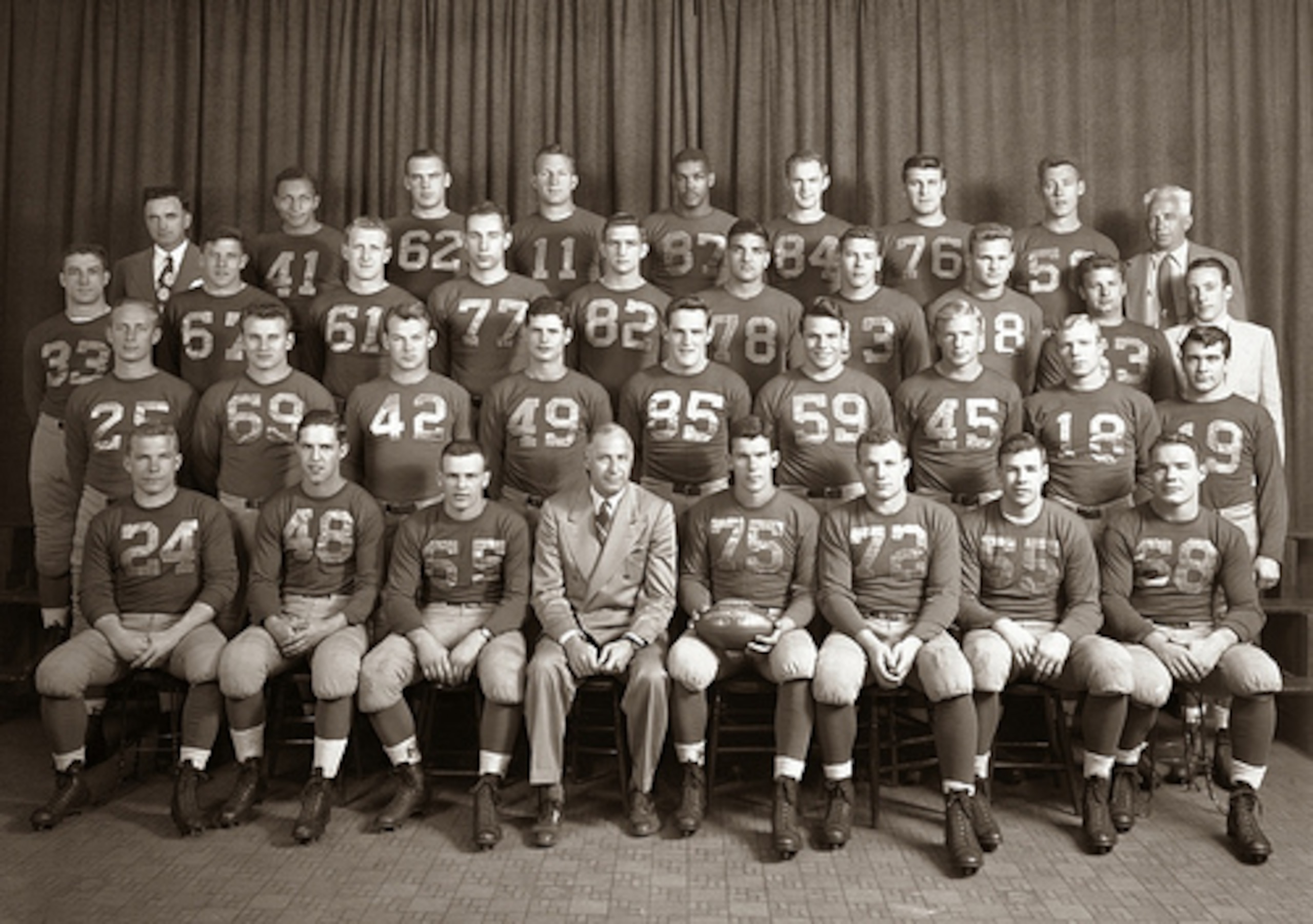 Michigan's 1947 "National Championship" team