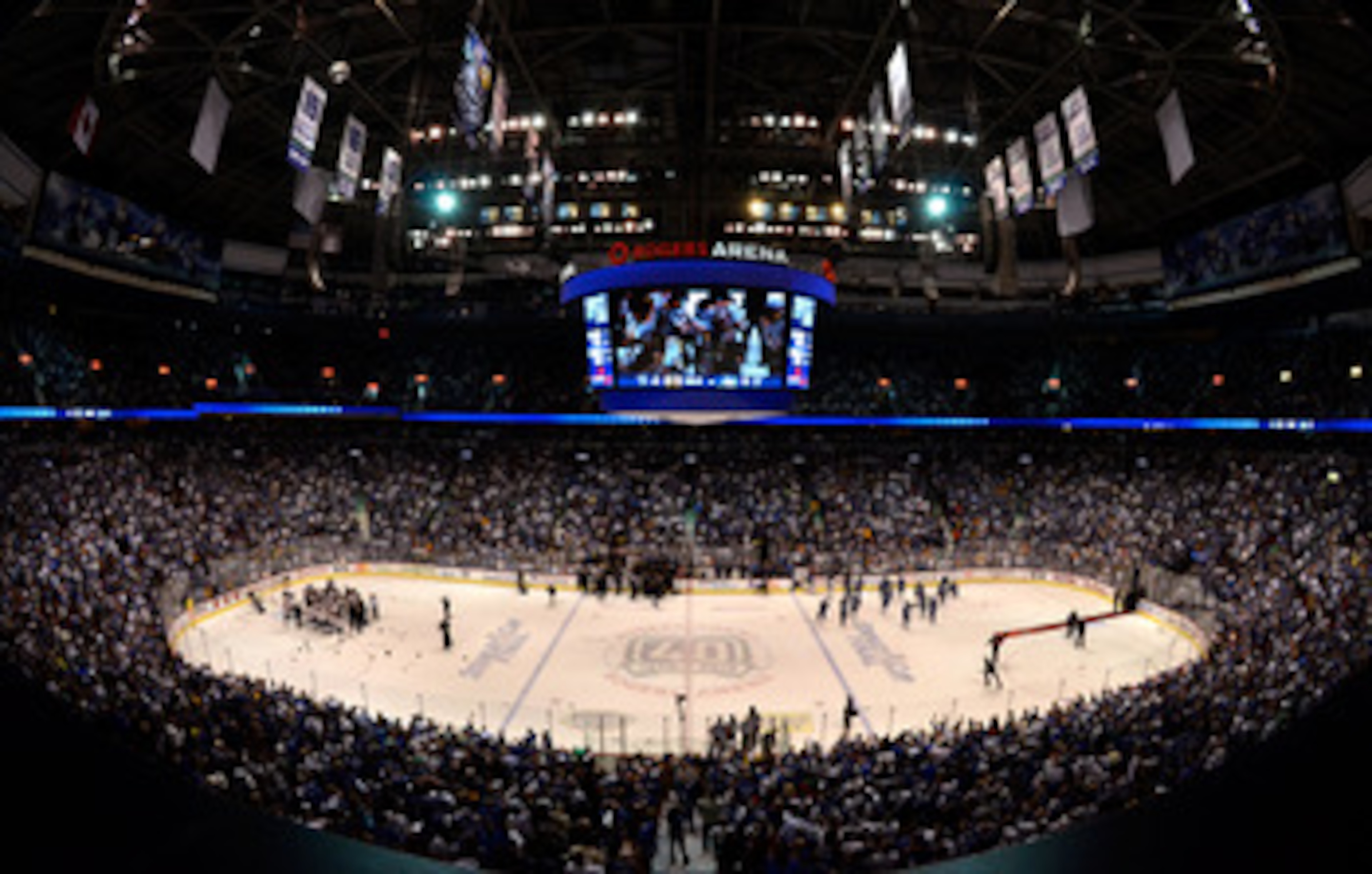 VANCOUVER, BC - JUNE 15:  The Boston Bruins celebrates after defeating the Vancouver Canucks in Game Seven of the 2011 NHL Stanley Cup Final at Rogers Arena on June 15, 2011 in Vancouver, British Columbia, Canada. The Boston Bruins defeated the Vancouver