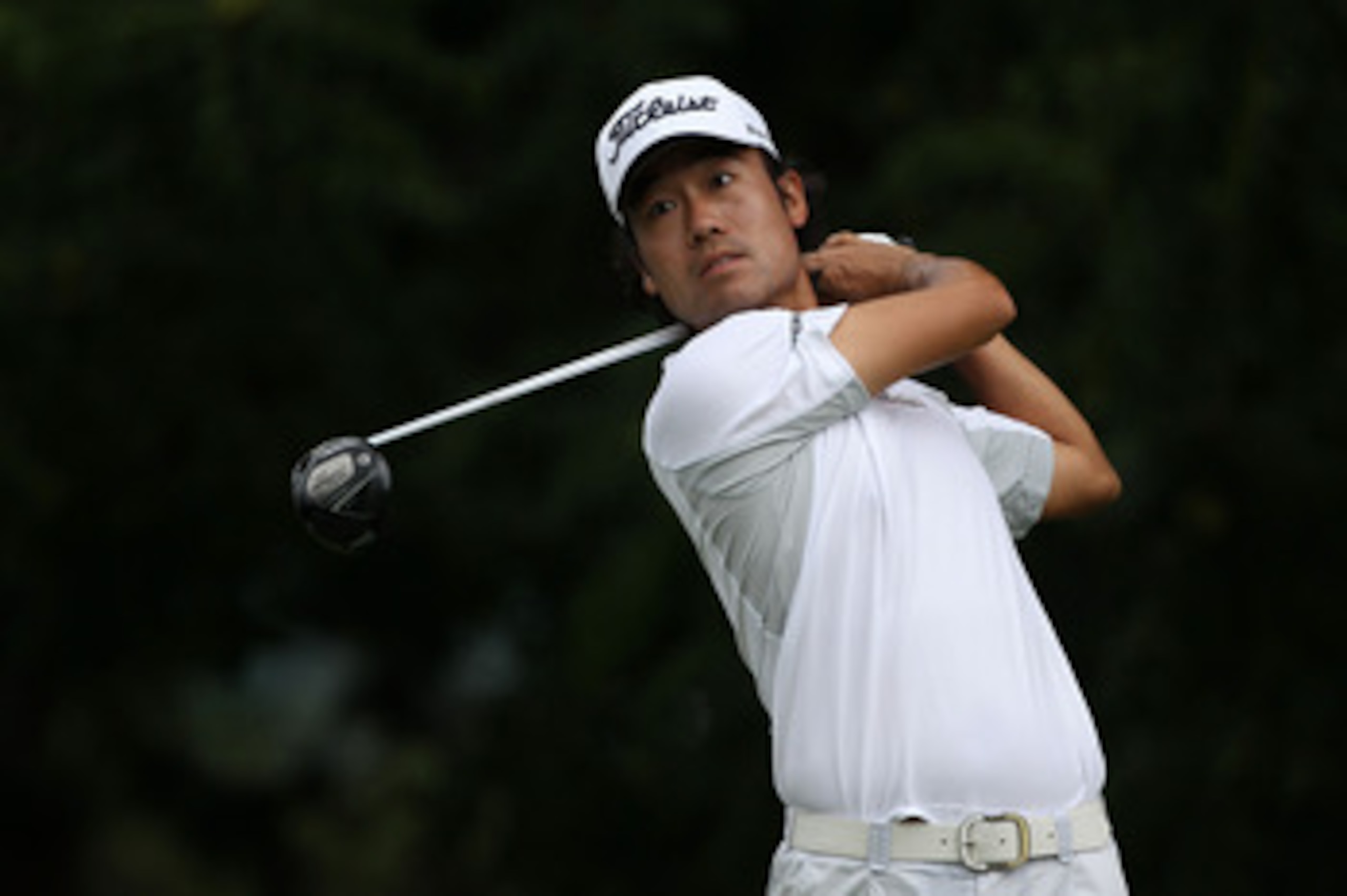 BETHESDA, MD - JUNE 16: Kevin Na watches a shot during the first round of the 111th U.S. Open at Congressional Country Club on June 16, 2011 in Bethesda, Maryland. (Photo by Andrew Redington/Getty Images) BETHESDA, MD - JUNE 16: Kevin Na watches a shot during the first round of the 111th U.S. Open at Congressional Country Club on June 16, 2011 in Bethesda, Maryland. (Photo by Andrew Redington/Getty Images)