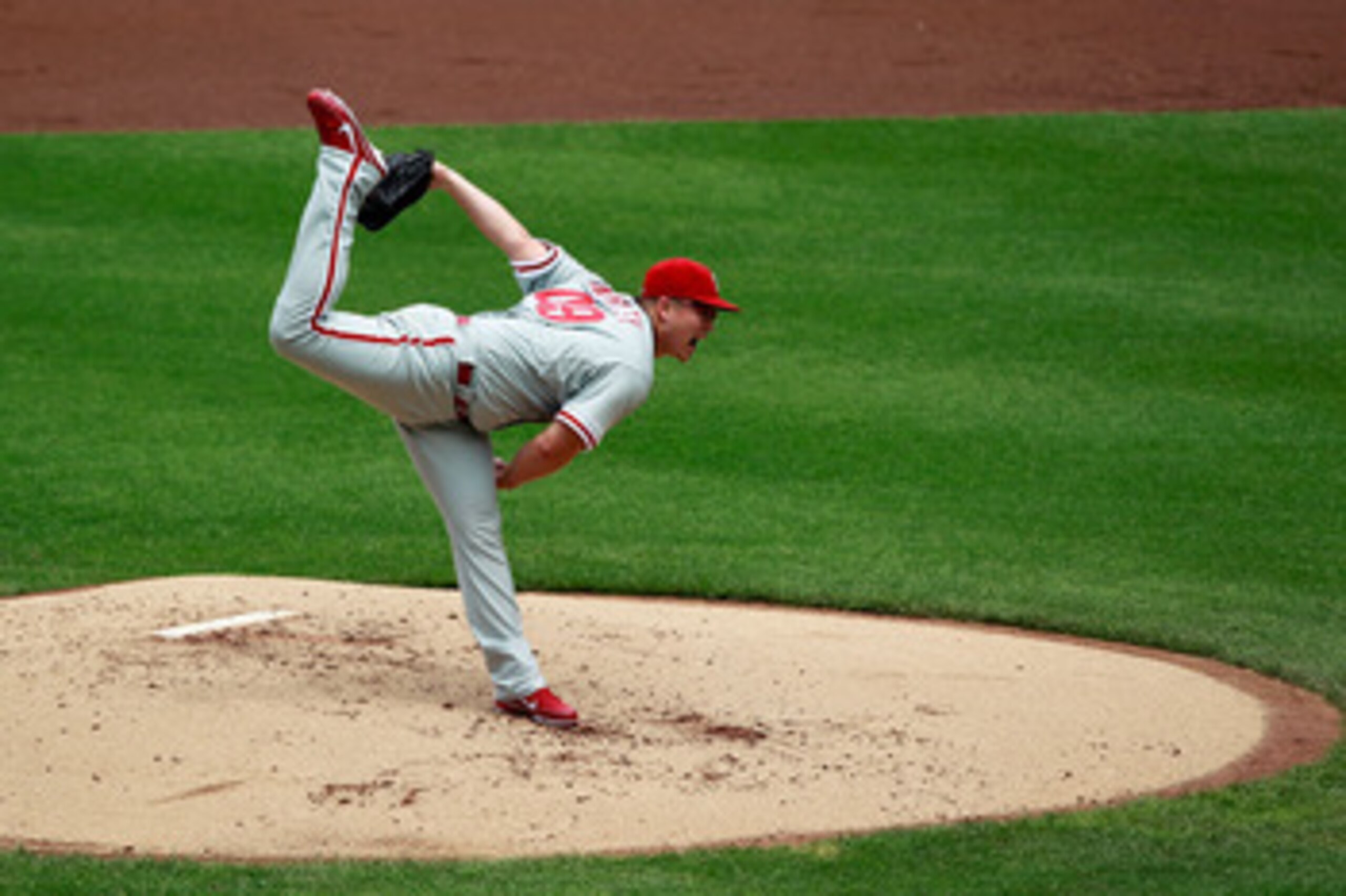 NEW YORK, NY - MAY 29:  Vance Worley #49 of the Philadelphia Phillies pitches against the New York Mets at Citi Field on May 29, 2011 in the Flushing neighborhood of the Queens borough of New York City.  (Photo by Chris Trotman/Getty Images)