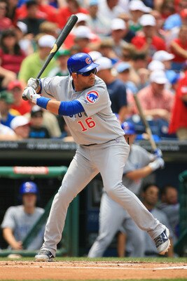 PHILADELPHIA - JUNE 12: Third baseman Aramis Ramirez #16 of the Chicago Cubs bats during a game against the Philadelphia Phillies at Citizens Bank Park on June 12, 2011 in Philadelphia, Pennsylvania. (Photo by Hunter Martin/Getty Images)
