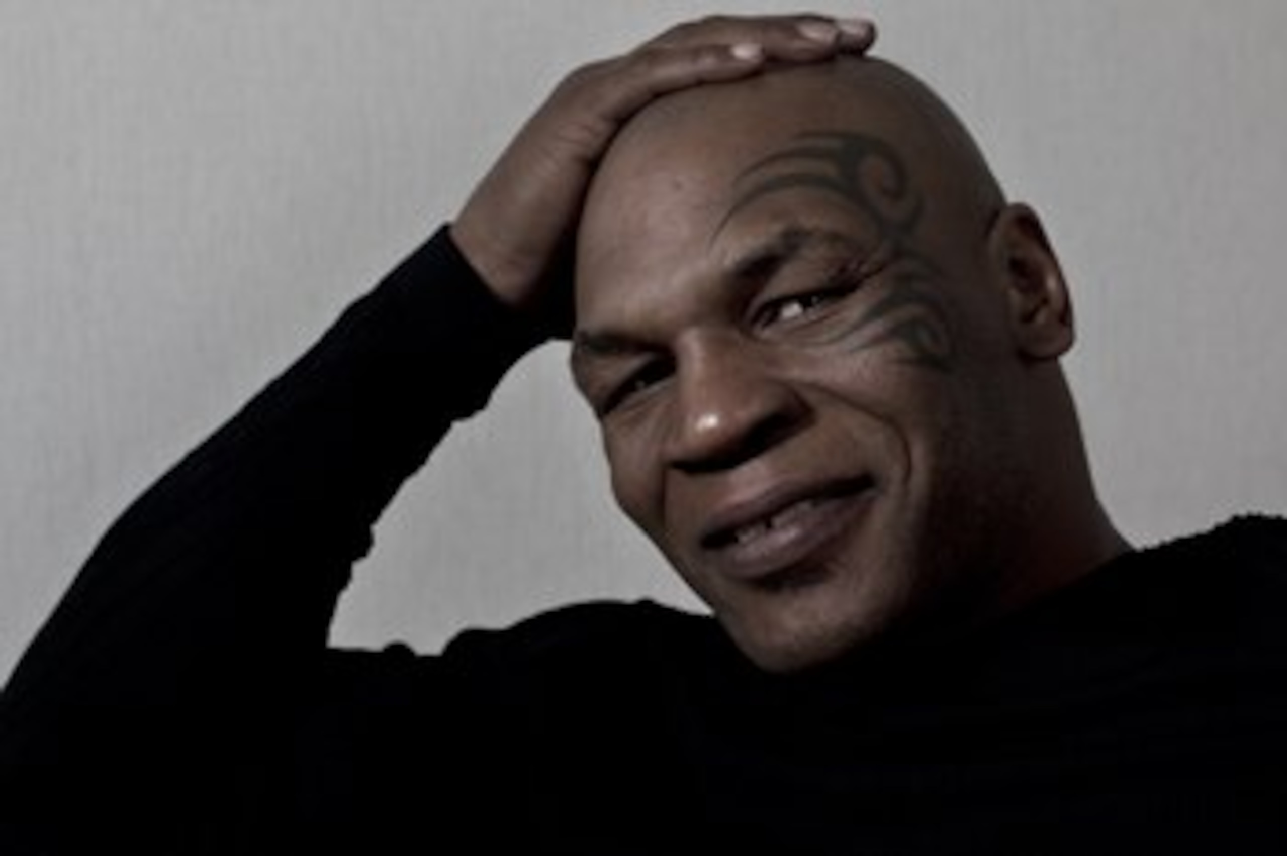 NEW YORK - APRIL 14:  Retired boxer Mike Tyson is photographed at his hotel on April 14, 2010 in New York, New York.  (Photo by Chris McGrath/Getty Images)