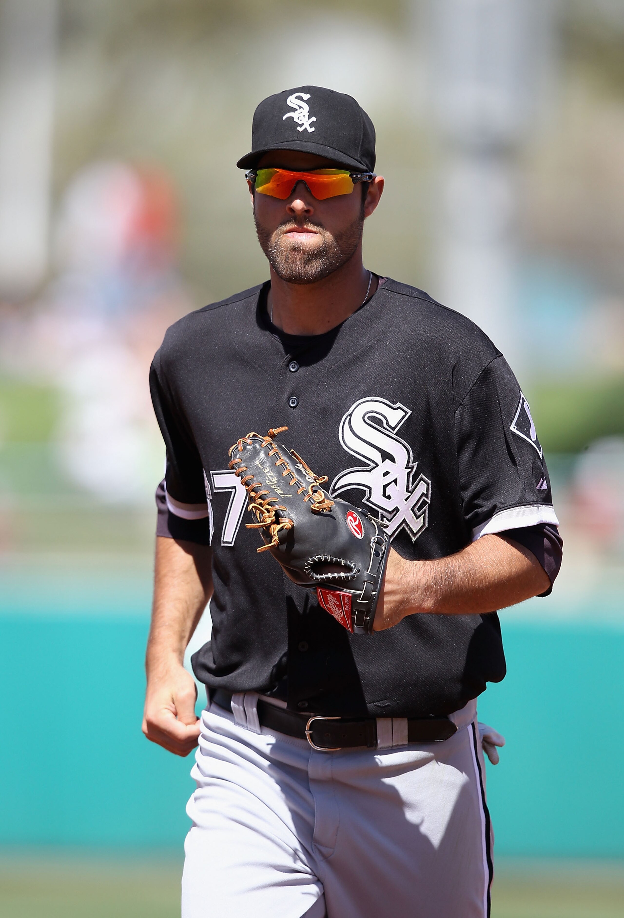 TUCSON, AZ - MARCH 07: Outfielder Jordan Danks #67 of the Chicago White Sox runs across the field during the spring training game against he Arizona Diamondbacks at Kino Veterans Memorial Stadium on March 7, 2011 in Tucson, Arizona. The charity game is t TUCSON, AZ - MARCH 07: Outfielder Jordan Danks #67 of the Chicago White Sox runs across the field during the spring training game against he Arizona Diamondbacks at Kino Veterans Memorial Stadium on March 7, 2011 in Tucson, Arizona. The charity game is t