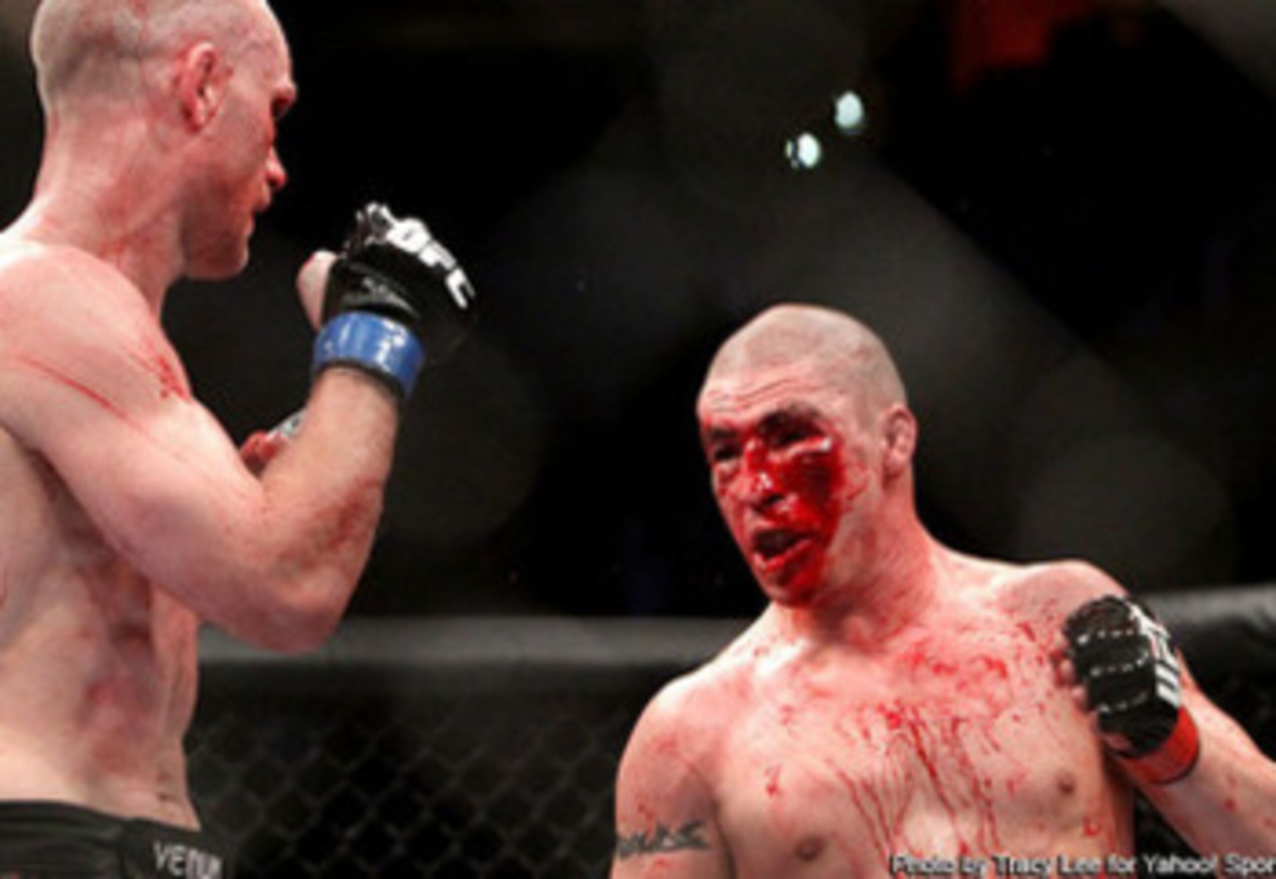 Sanchez was the busier fighter and took the win vs. Kampmann