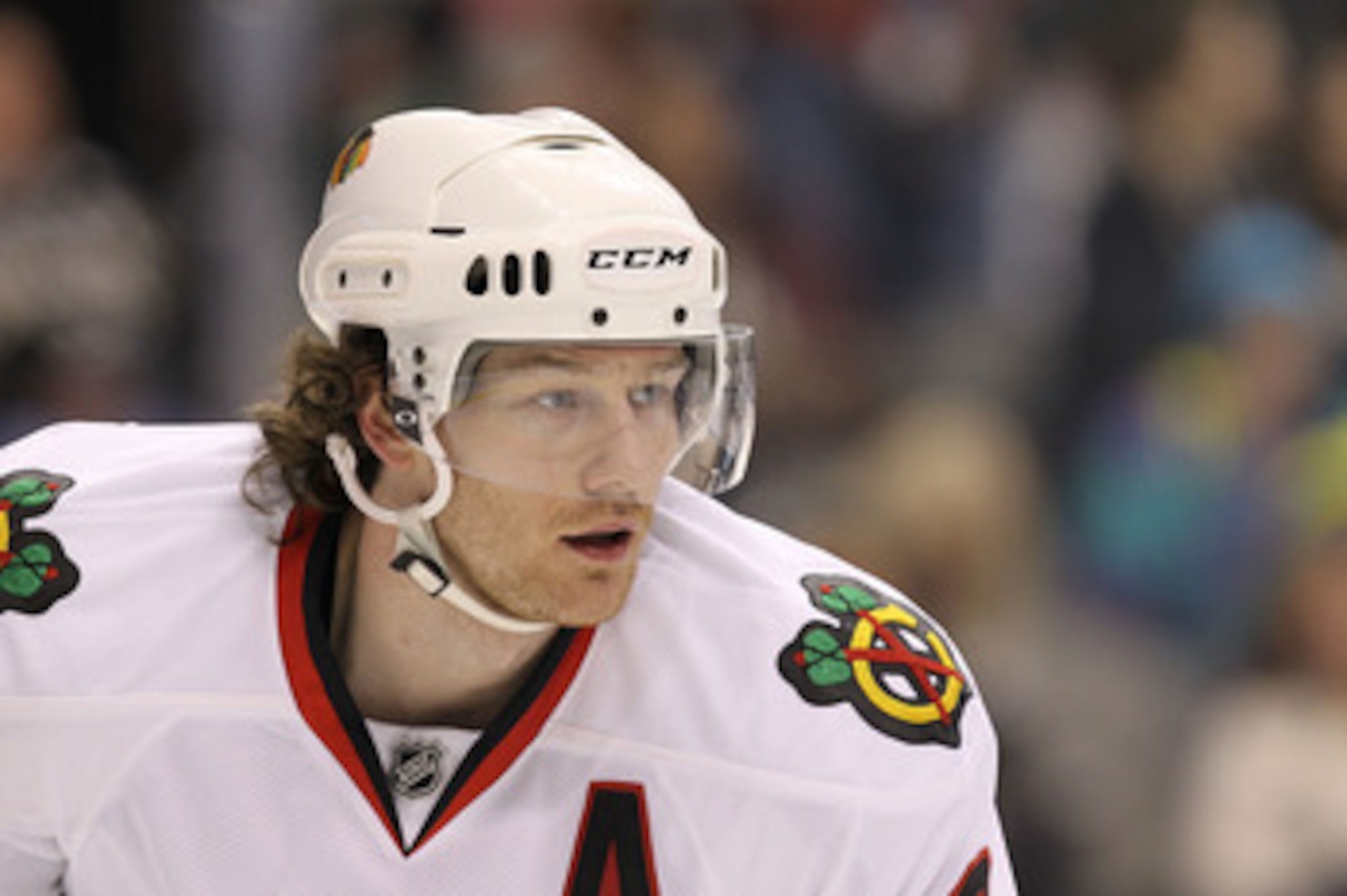 DALLAS, TX - FEBRUARY 11:  Defenseman Duncan Keith #2 of the Chicago Blackhawks at American Airlines Center on February 11, 2011 in Dallas, Texas.  (Photo by Ronald Martinez/Getty Images)