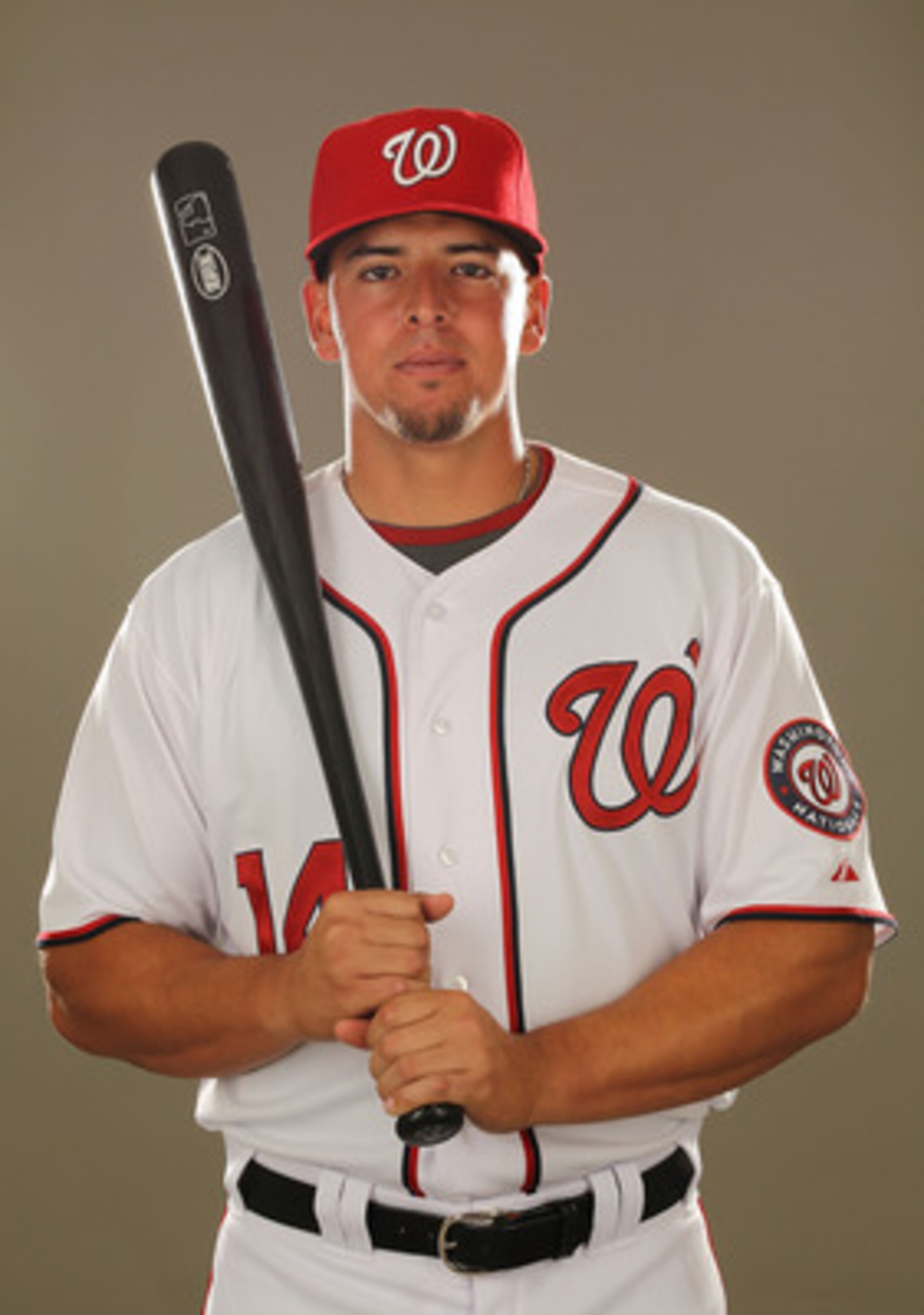 VIERA, FL - FEBRUARY 25: Chris Marrero #14 of the Washington Nationals poses for a portrait during Spring Training Photo Day at Space Coast Stadium on February 25, 2011 in Viera, Florida. (Photo by Al Bello/Getty Images) VIERA, FL - FEBRUARY 25: Chris Marrero #14 of the Washington Nationals poses for a portrait during Spring Training Photo Day at Space Coast Stadium on February 25, 2011 in Viera, Florida. (Photo by Al Bello/Getty Images)