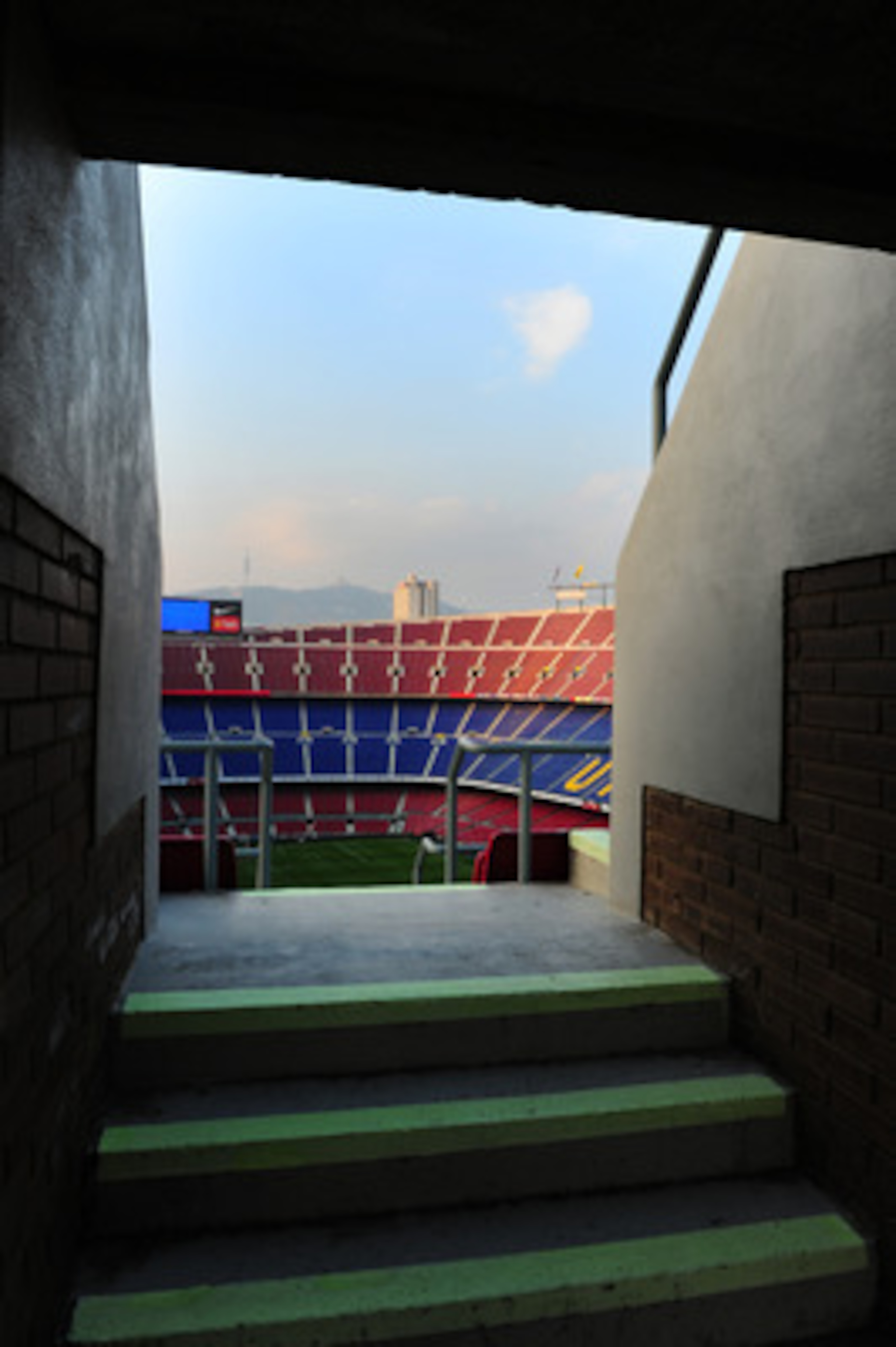 BARCELONA, SPAIN - OCTOBER 16: One of the public entrances to the stands of the Camp Nou stadium on October 16, 2010 in Barcelona, Spain. (Photo by Jasper Juinen/Getty Images) BARCELONA, SPAIN - OCTOBER 16: One of the public entrances to the stands of the Camp Nou stadium on October 16, 2010 in Barcelona, Spain. (Photo by Jasper Juinen/Getty Images)