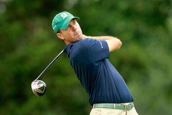 BETHESDA, MD - JUNE 16: Matt Kuchar watches his tee shot on the 12th hole during the first round of the 111th U.S. Open at Congressional Country Club on June 16, 2011 in Bethesda, Maryland. (Photo by Chris Trotman/Getty Images) BETHESDA, MD - JUNE 16: Matt Kuchar watches his tee shot on the 12th hole during the first round of the 111th U.S. Open at Congressional Country Club on June 16, 2011 in Bethesda, Maryland. (Photo by Chris Trotman/Getty Images)