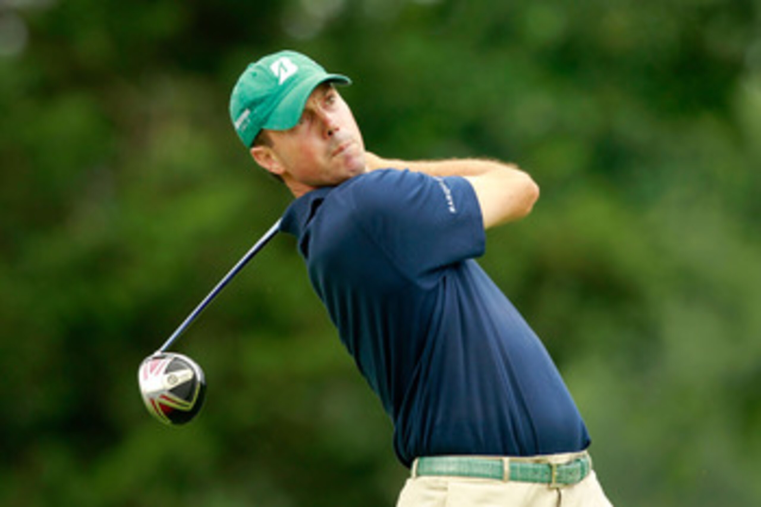 BETHESDA, MD - JUNE 16:  Matt Kuchar watches his tee shot on the 12th hole during the first round of the 111th U.S. Open at Congressional Country Club on June 16, 2011 in Bethesda, Maryland.  (Photo by Chris Trotman/Getty Images)