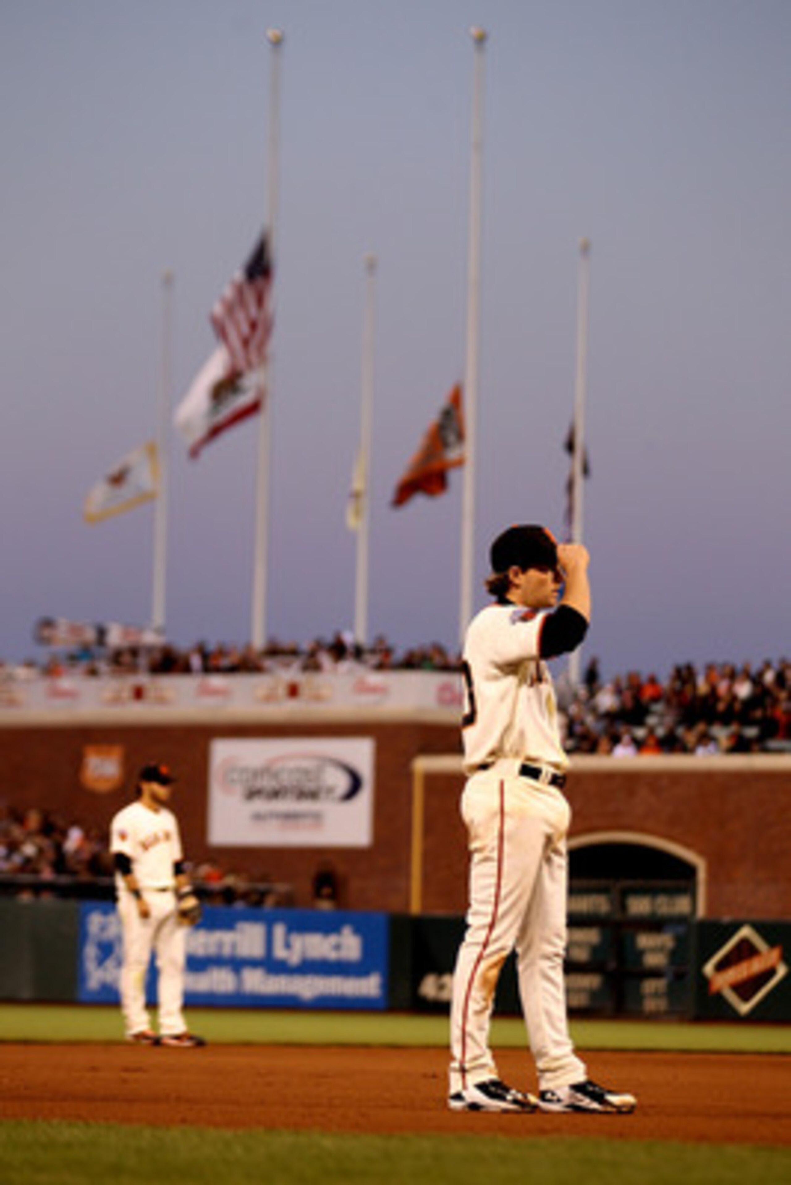 SAN FRANCISCO, CA - JUNE 07: Conor Gillaspie #50 of the San Francisco Giants looks on against the Washington Nationals during an MLB game at AT&T Park on June 7, 2011 in San Francisco, California. (Photo by Jed Jacobsohn/Getty Images) SAN FRANCISCO, CA - JUNE 07: Conor Gillaspie #50 of the San Francisco Giants looks on against the Washington Nationals during an MLB game at AT&T Park on June 7, 2011 in San Francisco, California. (Photo by Jed Jacobsohn/Getty Images)