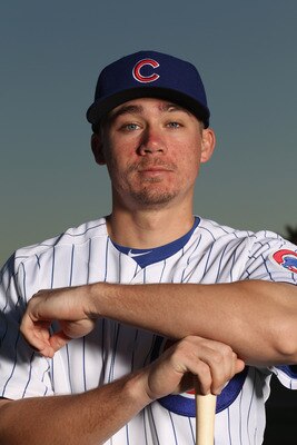 MESA, AZ - FEBRUARY 22:  Steve Clevenger #74 of the Chicago Cubs poses for a portrait during media photo day at Finch Park on February 22, 2011 in Mesa, Arizona.  (Photo by Ezra Shaw/Getty Images)