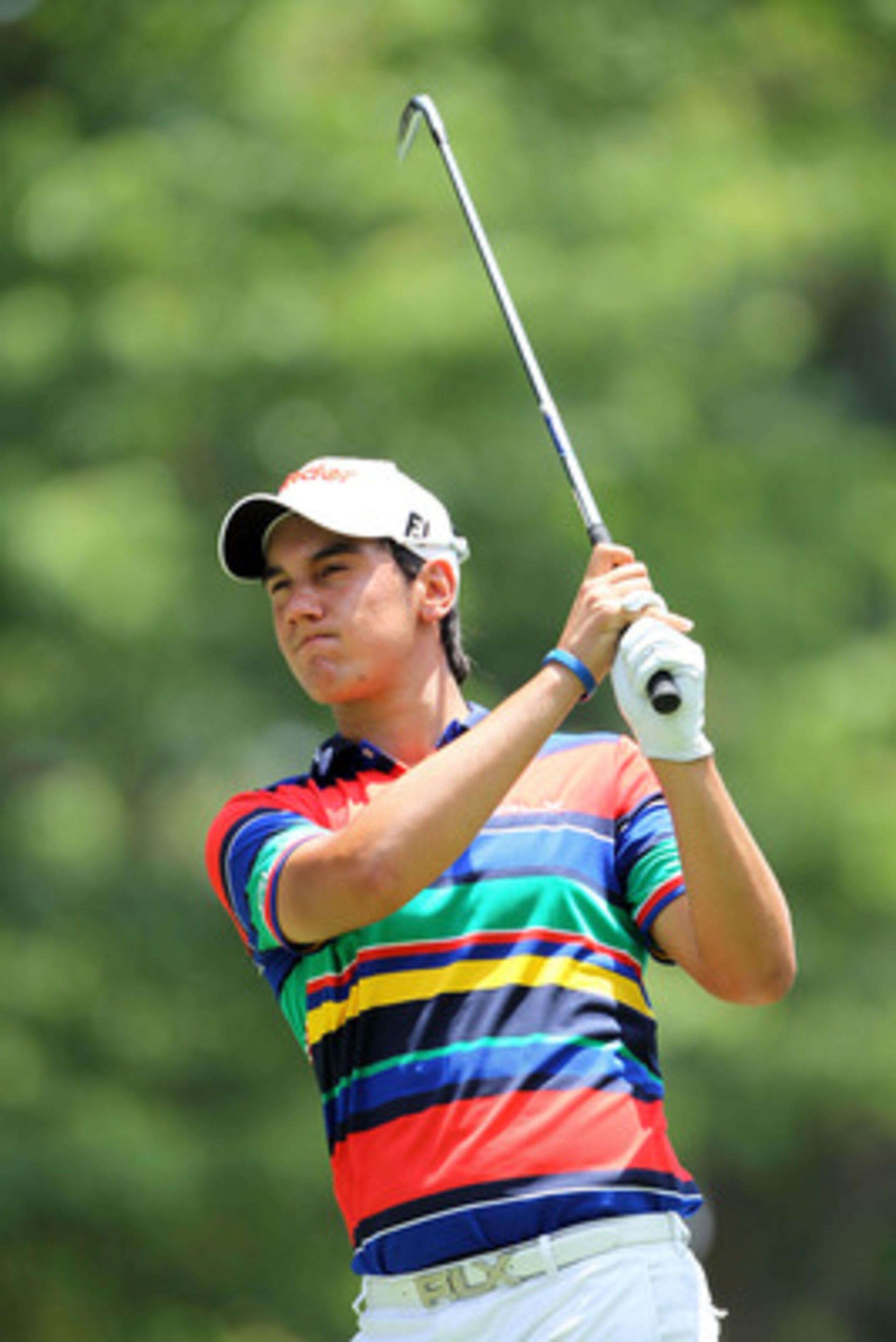 BETHESDA, MD - JUNE 18: Matteo Manassero of Italy watches his tee shot on the seventh hole during the third round of the 111th U.S. Open at Congressional Country Club on June 18, 2011 in Bethesda, Maryland. (Photo by Jamie Squire/Getty Images) BETHESDA, MD - JUNE 18: Matteo Manassero of Italy watches his tee shot on the seventh hole during the third round of the 111th U.S. Open at Congressional Country Club on June 18, 2011 in Bethesda, Maryland. (Photo by Jamie Squire/Getty Images)
