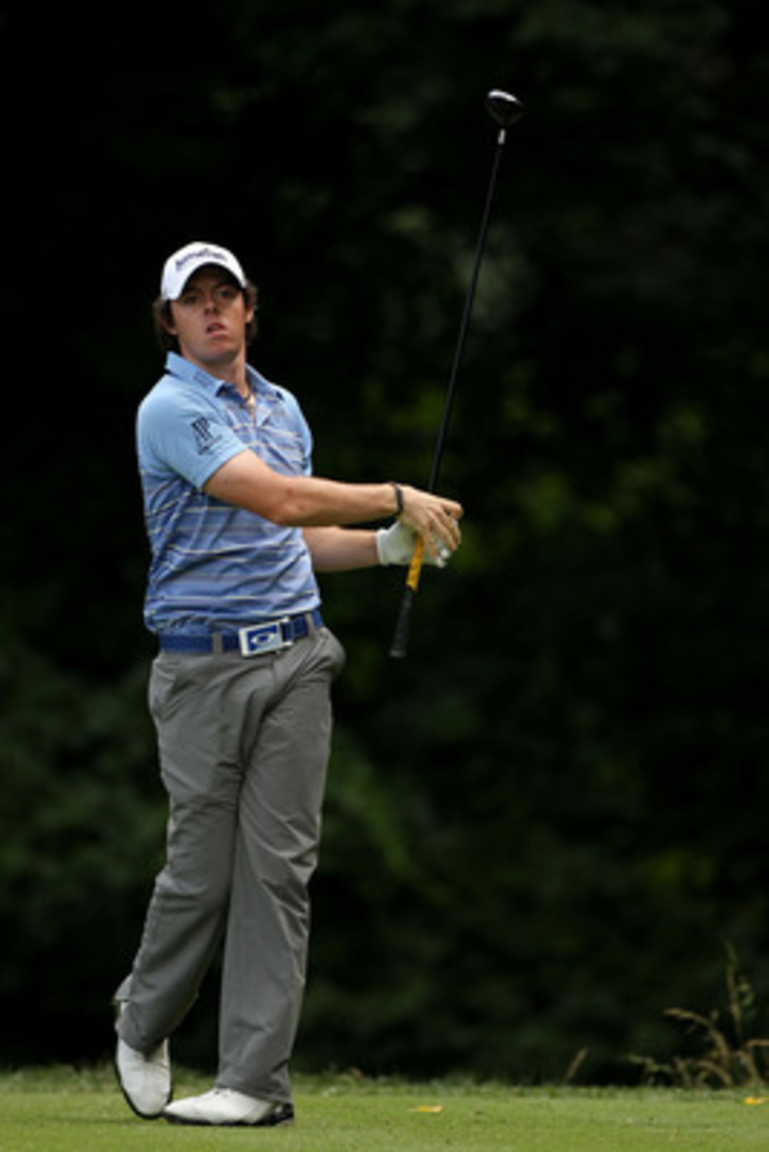 BETHESDA, MD - JUNE 17: Rory McIlroy of Northern Ireland hits his tee shot on the 14th hole during the second round of the 111th U.S. Open at Congressional Country Club on June 17, 2011 in Bethesda, Maryland. (Photo by Andrew Redington/Getty Images) BETHESDA, MD - JUNE 17: Rory McIlroy of Northern Ireland hits his tee shot on the 14th hole during the second round of the 111th U.S. Open at Congressional Country Club on June 17, 2011 in Bethesda, Maryland. (Photo by Andrew Redington/Getty Images)