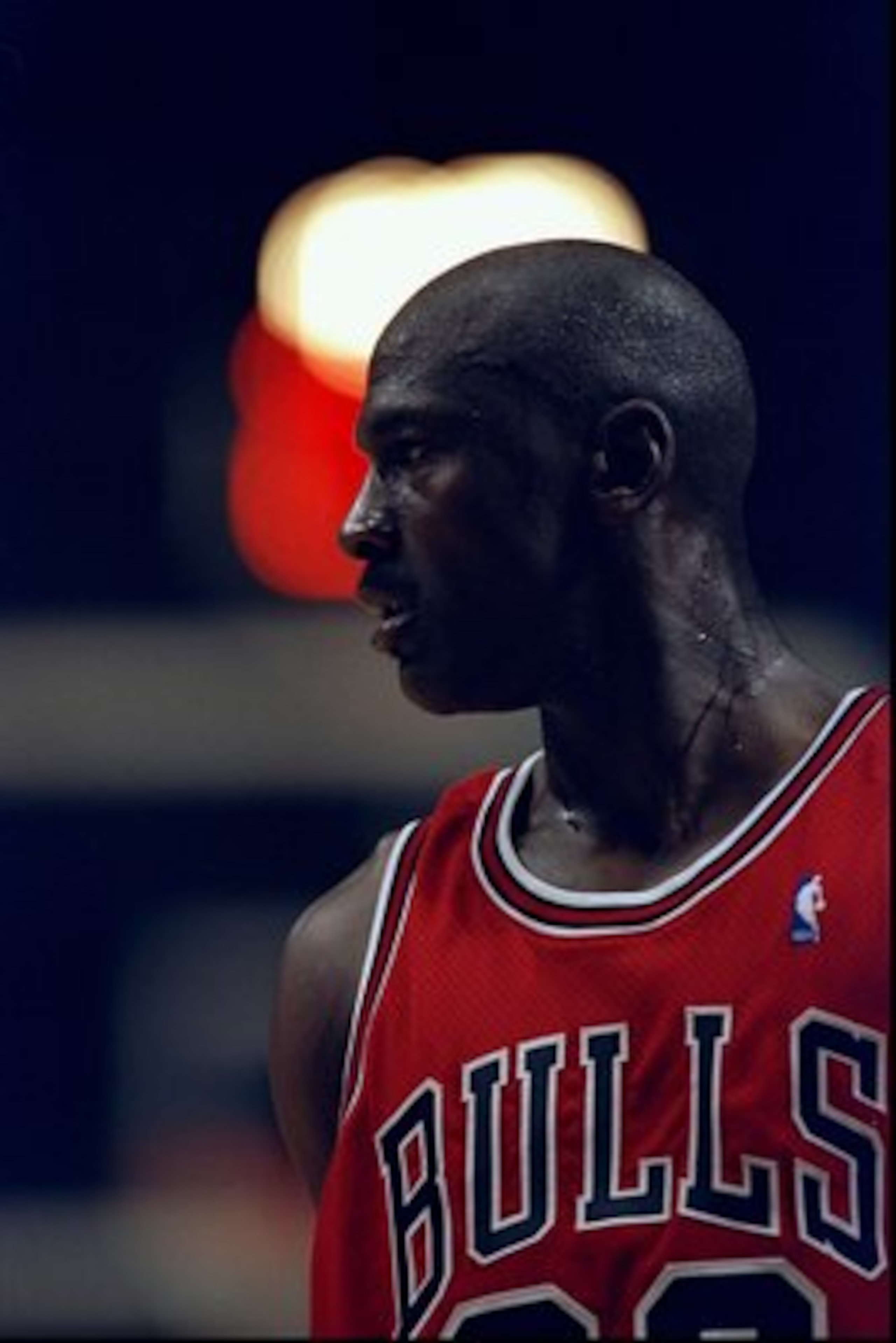 23 May, 1998: Portrait of Michael Jordan #23 of the Chicago Bulls during the NBA Eastern Conference Finals at the Market Square Arena in Indianapolis, Indiana. The Pacers defeated the Bulls 107-105. Mandatory Credit: Vincent Laforet /Allsport 23 May, 1998: Portrait of Michael Jordan #23 of the Chicago Bulls during the NBA Eastern Conference Finals at the Market Square Arena in Indianapolis, Indiana. The Pacers defeated the Bulls 107-105. Mandatory Credit: Vincent Laforet /Allsport