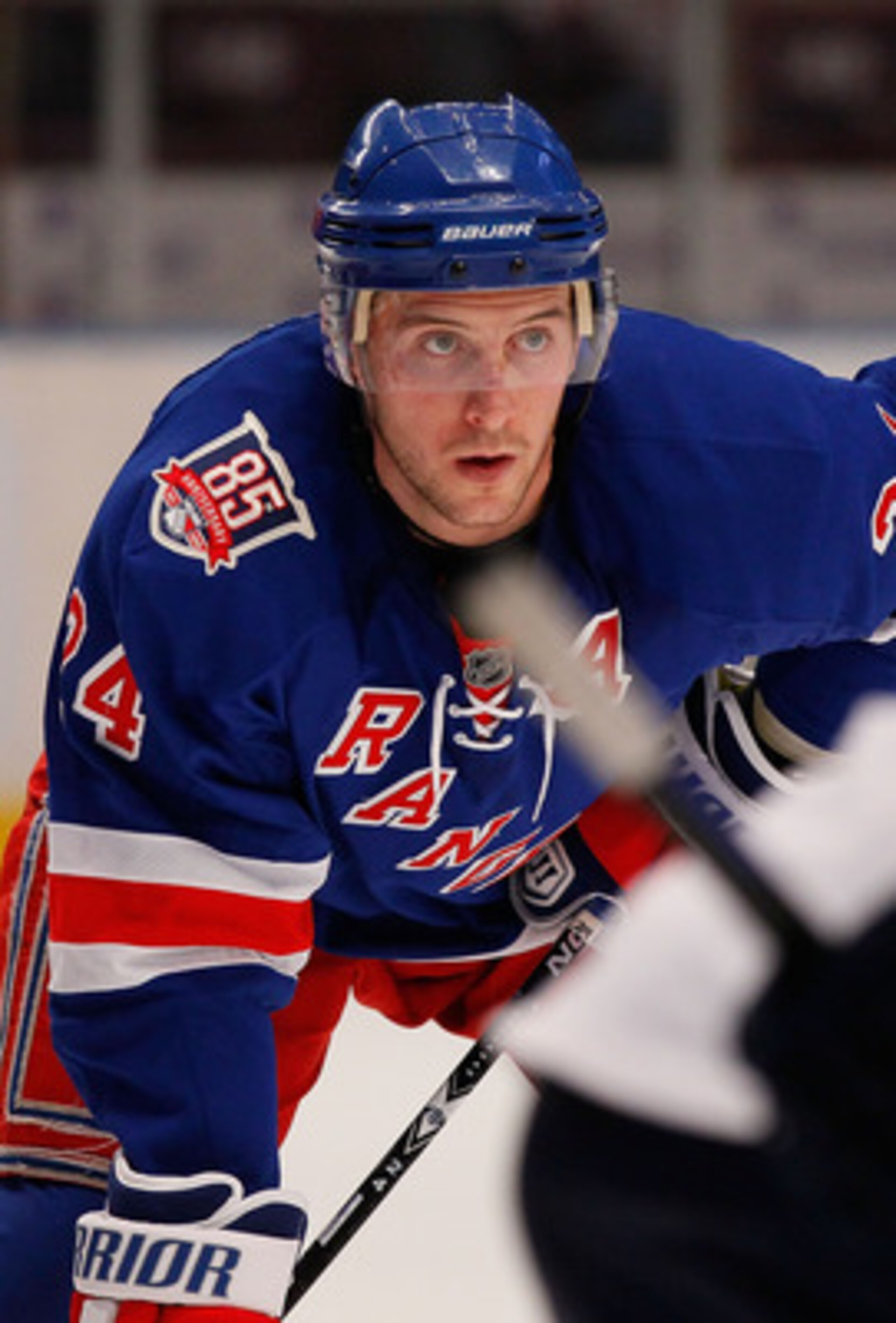 NEW YORK - MARCH 22:  Ryan Callahan #24 of the New York Rangers skates against the Florida Panthers on March 22, 2011 at Madison Square Garden in New York City, New York. Rangers defeated the Islanders 1-0.  (Photo by Mike Stobe/Getty Images)