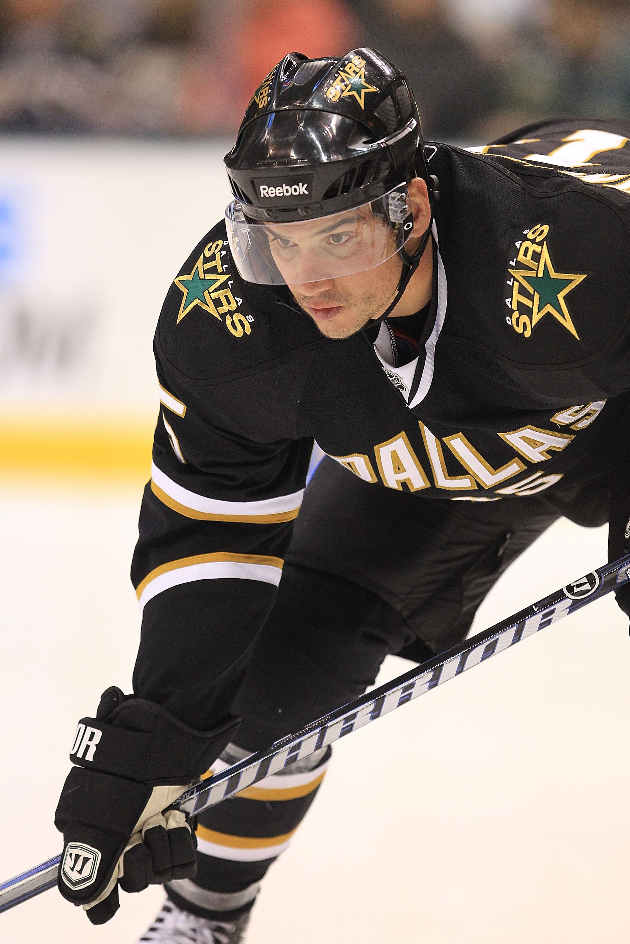 DALLAS, TX - MARCH 09:  Right wing Jamie Langenbrunner #15 of the Dallas Stars at American Airlines Center on March 9, 2011 in Dallas, Texas.  (Photo by Ronald Martinez/Getty Images)