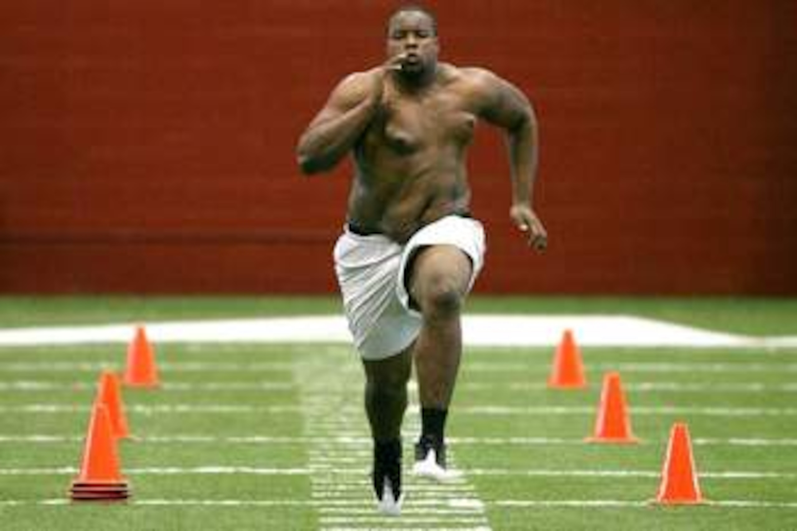 Andre Smith is still faster than you
