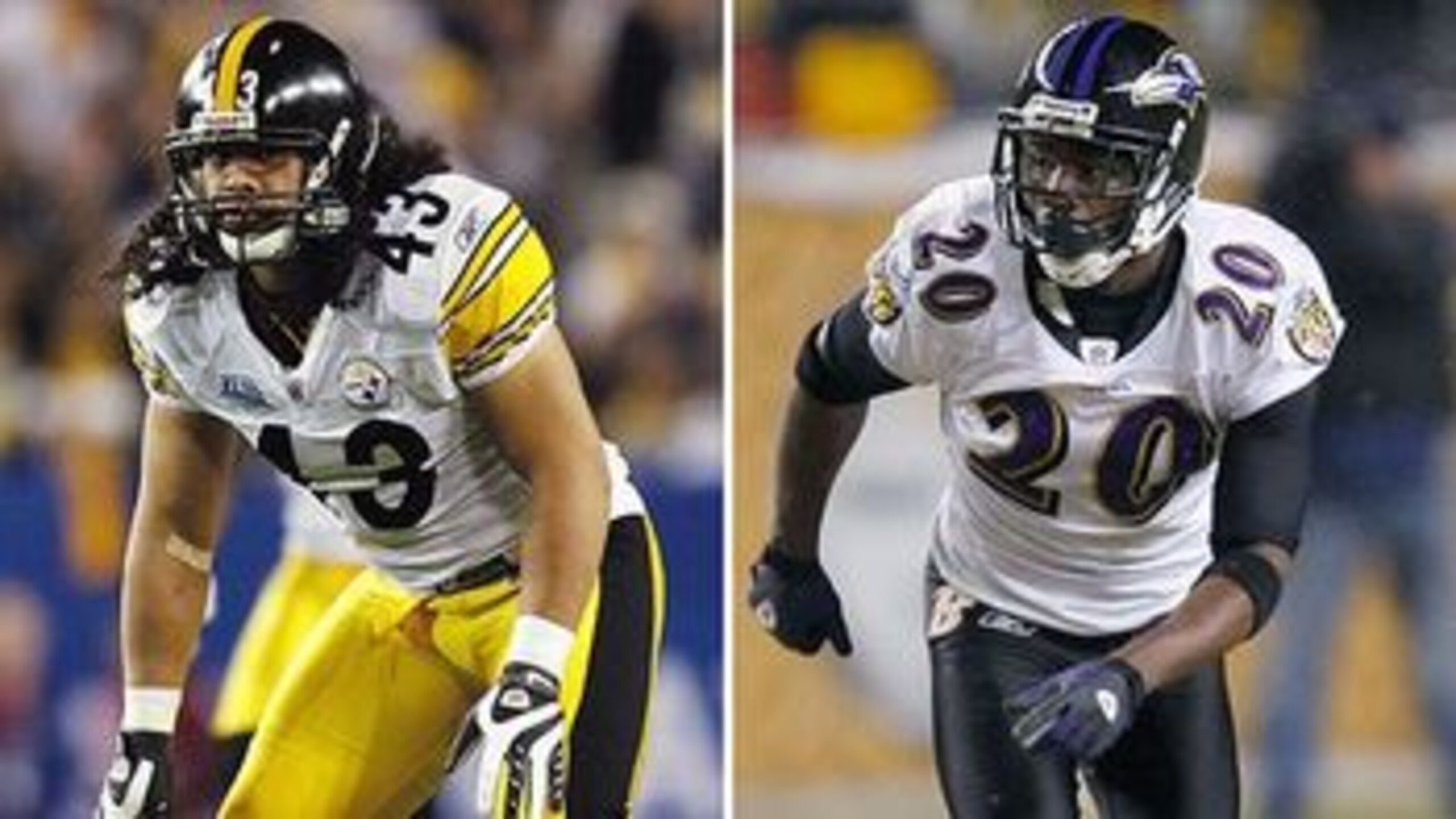Troy Polamalu and Ed Reed