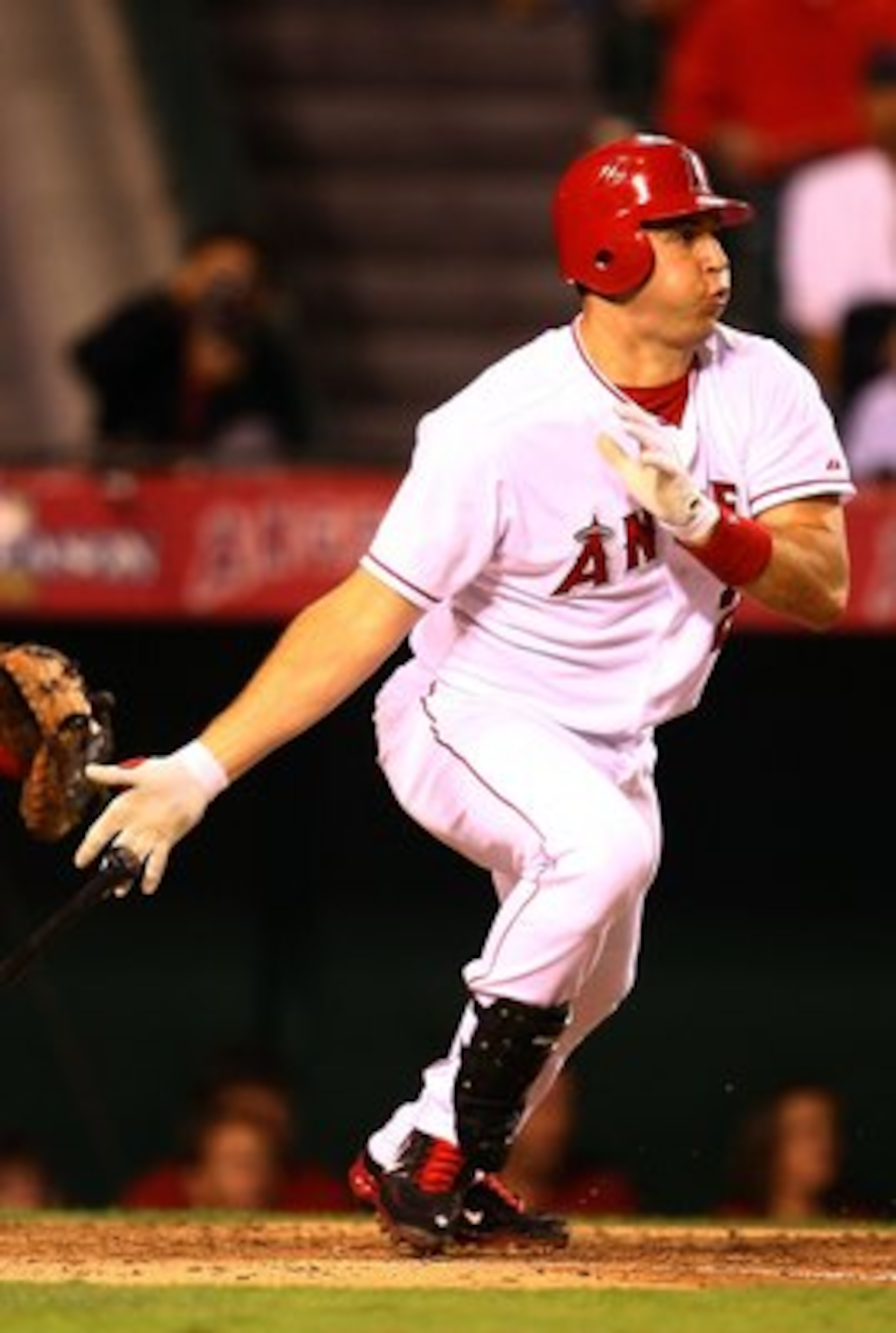 ANAHEIM, CA - OCTOBER 03: Mark Teixeira #25 of the Los Angeles Angels of Anaheim at bat against the Boston Red Sox in game two of the American League Division Series at Angel Stadium on October 3, 2008 in Anaheim, California. (Photo by Jeff Gross/Getty ANAHEIM, CA - OCTOBER 03: Mark Teixeira #25 of the Los Angeles Angels of Anaheim at bat against the Boston Red Sox in game two of the American League Division Series at Angel Stadium on October 3, 2008 in Anaheim, California. (Photo by Jeff Gross/Getty