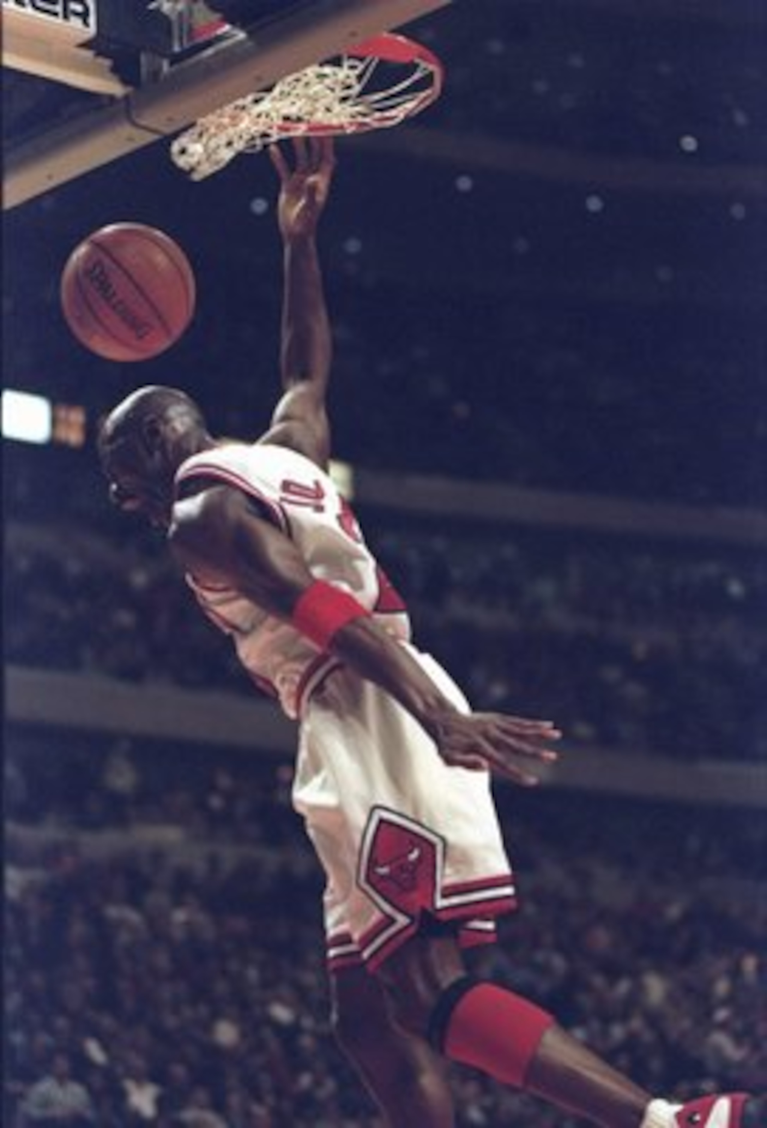 17 Feb 1998:  Guard Michael Jordan of the Chicago Bulls sinks the ball during a game against the Indiana Pacers at the United Center in Chicago, Illinois.  The Bulls won the game, 105-97. Mandatory Credit: Jonathan Daniel  /Allsport