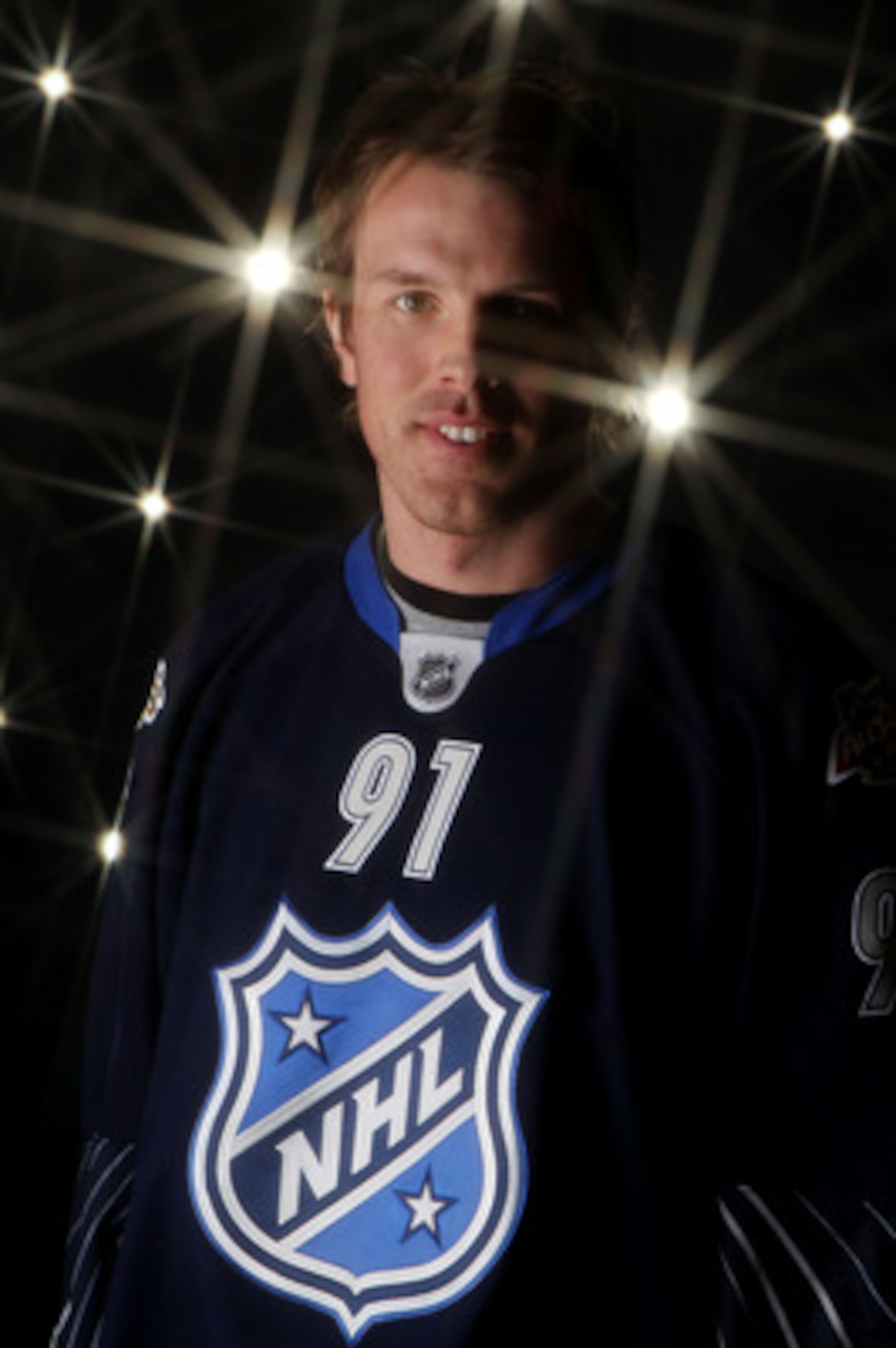 RALEIGH, NC - JANUARY 30:  Brad Richards #91 of the Dallas Stars poses for a portrait before the 58th NHL All-Star Game at RBC Center on January 30, 2011 in Raleigh, North Carolina.  (Photo by Bruce Bennett/Getty Images)