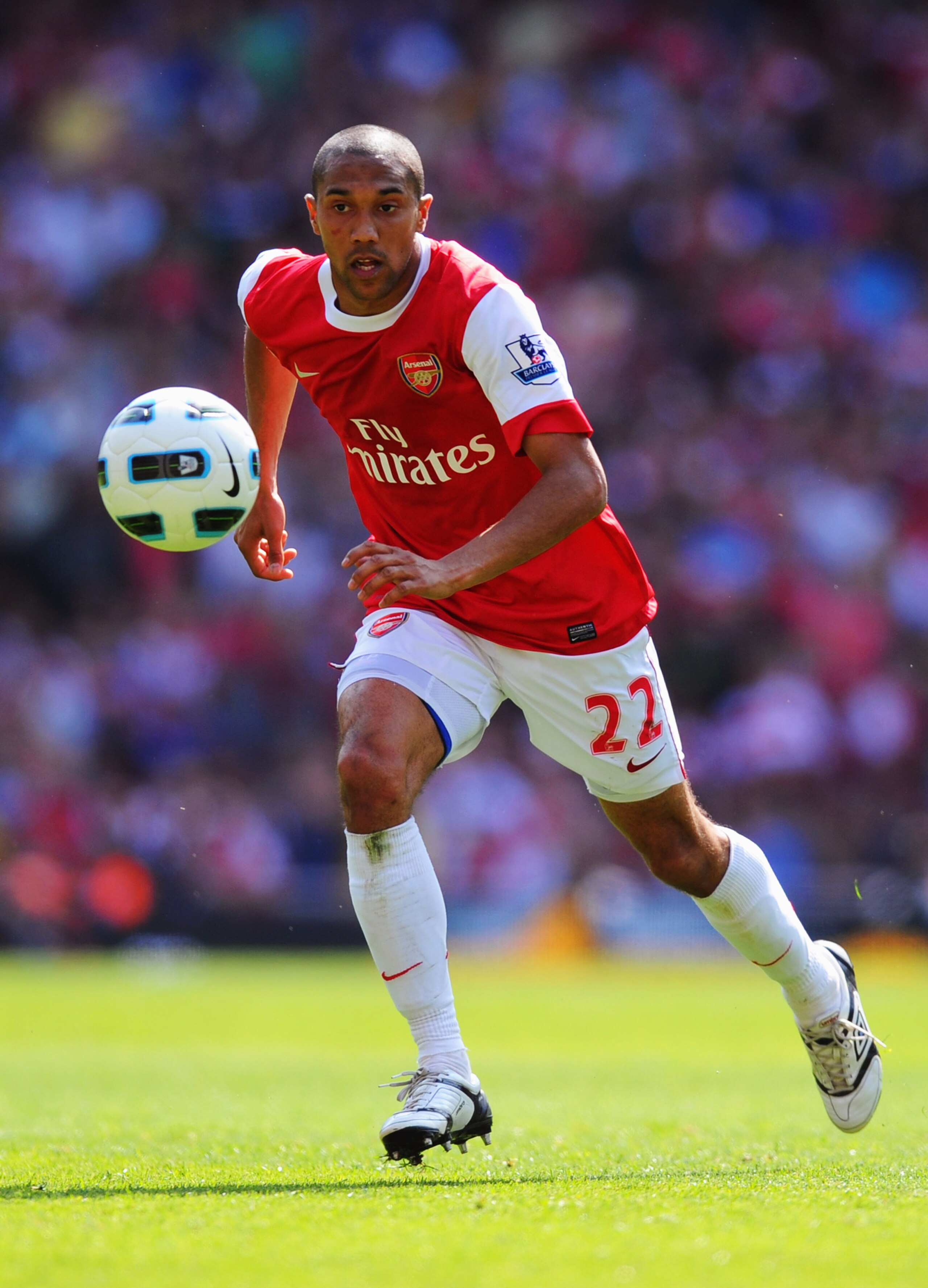 LONDON, ENGLAND - MAY 01: Gael Clichy of Arsenal in action during the Barclays Premier League match between Arsenal and Manchester United at the Emirates Stadium on May 1, 2011 in London, England. (Photo by Mike Hewitt/Getty Images) LONDON, ENGLAND - MAY 01: Gael Clichy of Arsenal in action during the Barclays Premier League match between Arsenal and Manchester United at the Emirates Stadium on May 1, 2011 in London, England. (Photo by Mike Hewitt/Getty Images)