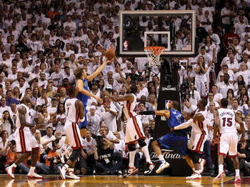 Dirk Nowitzki hit the game winning layup with the three seconds left in Game 2.