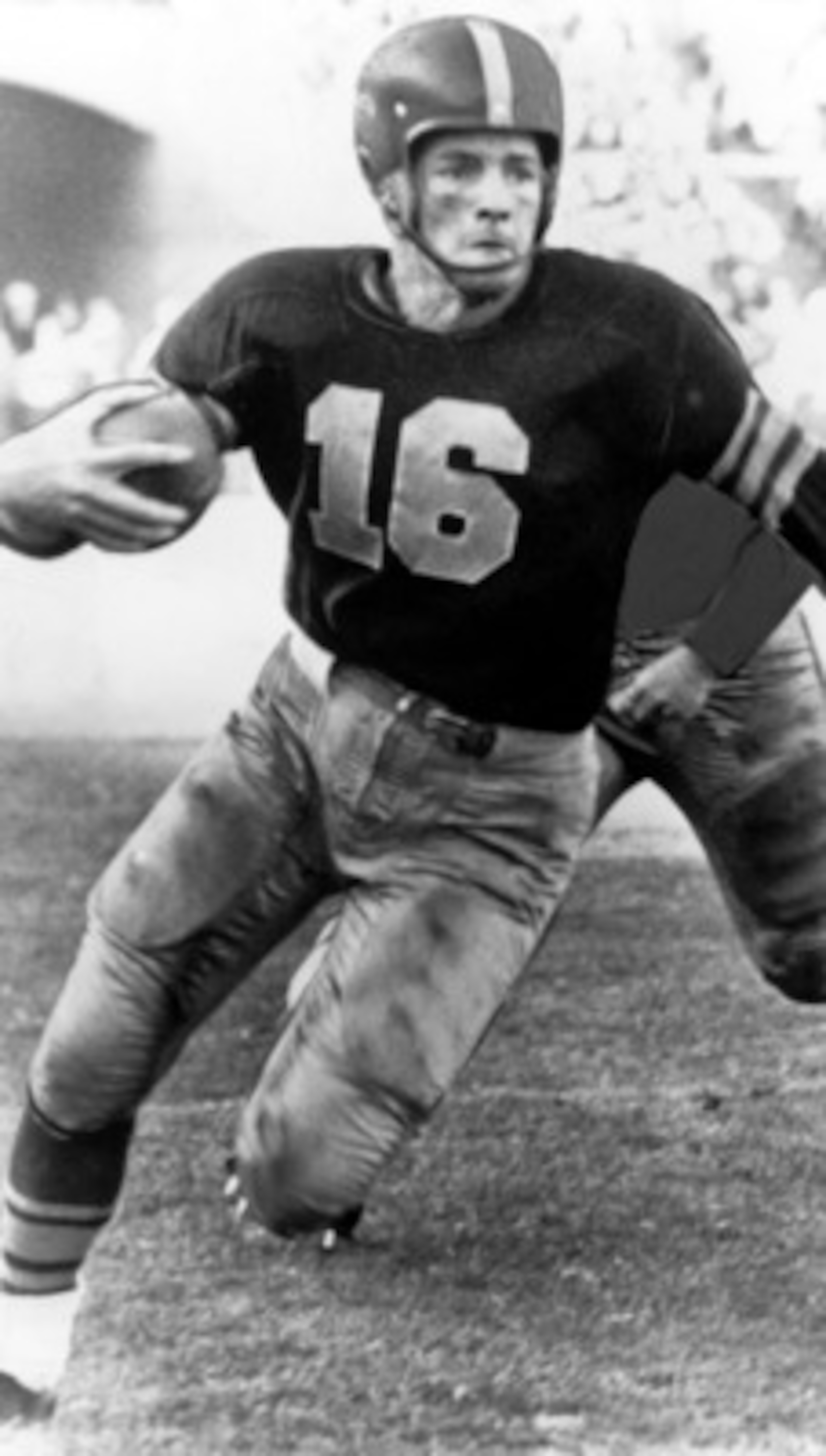 Tailback Frank Gifford of the University of Southern California. (Photo by University of Southern California/Getty Images)