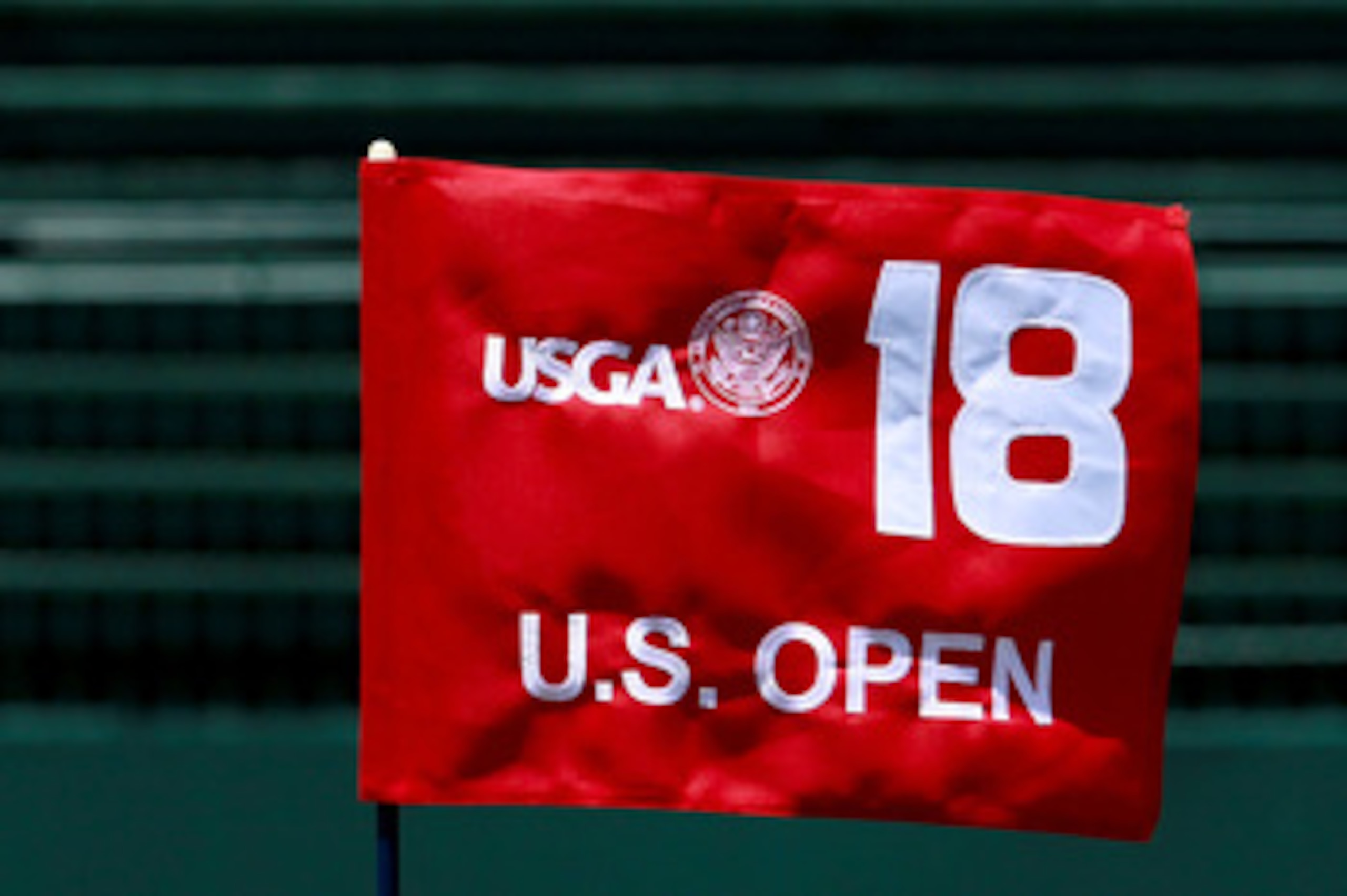 BETHESDA, MD - JUNE 13: The flag on the 18th hole blows in the breeze during a practice round prior to the start of the 111th U.S. Open at Congressional Country Club on June 13, 2011 in Bethesda, Maryland. (Photo by Scott Halleran/Getty Images) BETHESDA, MD - JUNE 13: The flag on the 18th hole blows in the breeze during a practice round prior to the start of the 111th U.S. Open at Congressional Country Club on June 13, 2011 in Bethesda, Maryland. (Photo by Scott Halleran/Getty Images)