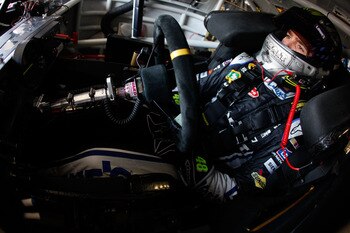 BROOKLYN, MI - JUNE 17: Jimmie Johnson, driver of the #48 Lowe's/Kobalt Tools Chevrolet, sits in his car during practice for the NASCAR Sprint Cup Series Heluva Good! Sour Cream Dips 400 at Michigan International Speedway on June 17, 2011 in Brooklyn, Mi BROOKLYN, MI - JUNE 17: Jimmie Johnson, driver of the #48 Lowe's/Kobalt Tools Chevrolet, sits in his car during practice for the NASCAR Sprint Cup Series Heluva Good! Sour Cream Dips 400 at Michigan International Speedway on June 17, 2011 in Brooklyn, Mi