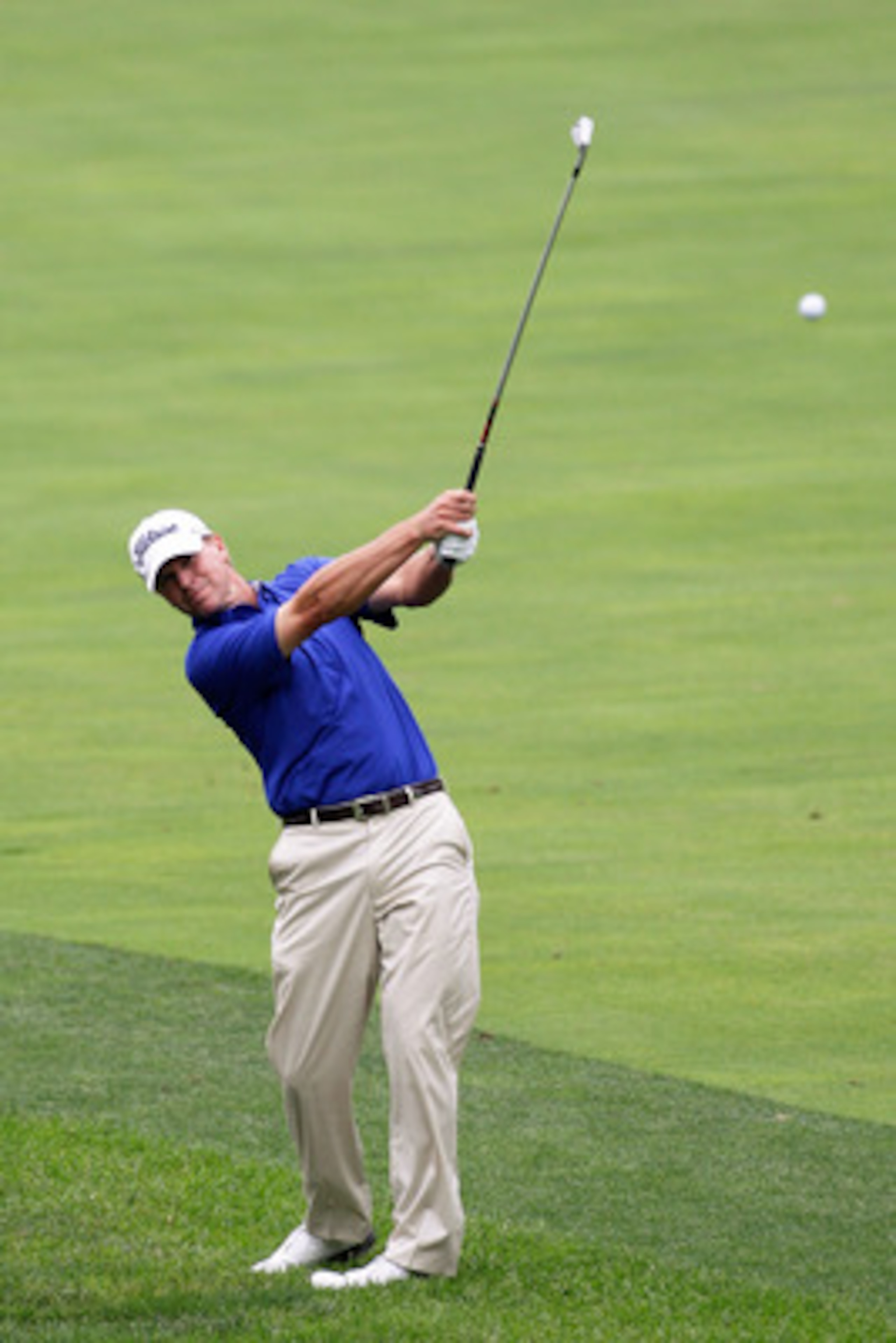 BETHESDA, MD - JUNE 19: Steve Stricker hits a fairway shot on the 14th hole during the final round of the 111th U.S. Open at Congressional Country Club on June 19, 2011 in Bethesda, Maryland. (Photo by Rob Carr/Getty Images) BETHESDA, MD - JUNE 19: Steve Stricker hits a fairway shot on the 14th hole during the final round of the 111th U.S. Open at Congressional Country Club on June 19, 2011 in Bethesda, Maryland. (Photo by Rob Carr/Getty Images)