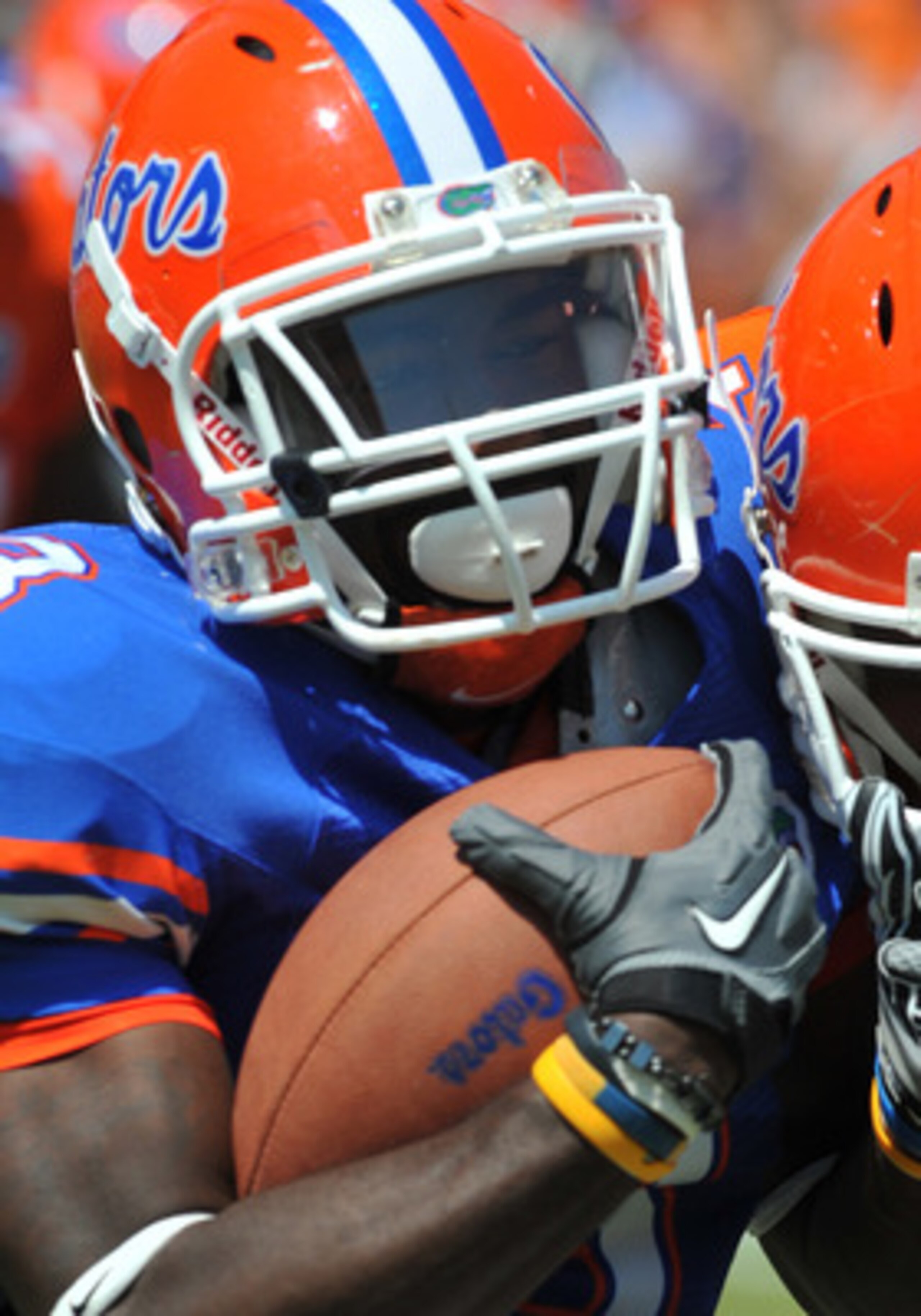 GAINESVILLE, FL - APRIL 9:  Running back Chris Rainey #3 of the Florida Gators runs upfield during the Orange and Blue spring football game April 9, 2011 at Ben Hill Griffin Stadium in Gainesville, Florida.  (Photo by Al Messerschmidt/Getty Images)