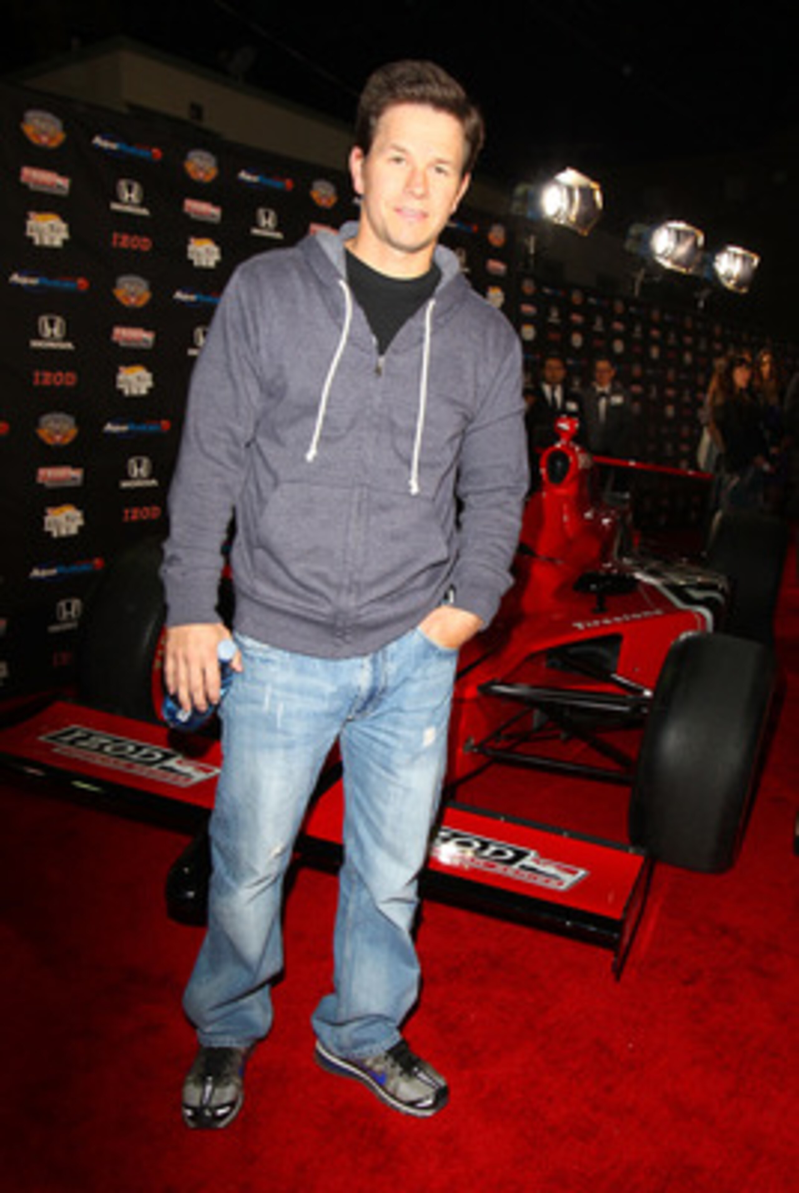 LOS ANGELES, CA - APRIL 13:  Actor Mark Wahlberg attends an IZOD party to celebrate the 100th Anniversary Indianapolis 500 at The Colony on April 13, 2011 in Los Angeles, California. The Indy 500 will take place on May 29, 2011 at the Indianapolis Motor S