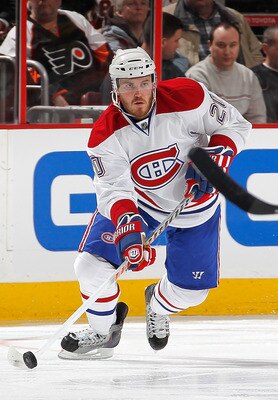 PHILADELPHIA, PA - JANUARY 25:  James Wisniewski #20 of the Montreal Canadiens skates in an NHL hockey game against the Philadelphia Flyers at the Wells Fargo Center on January 25, 2011 in Philadelphia, Pennsylvania.  (Photo by Paul Bereswill/Getty Images