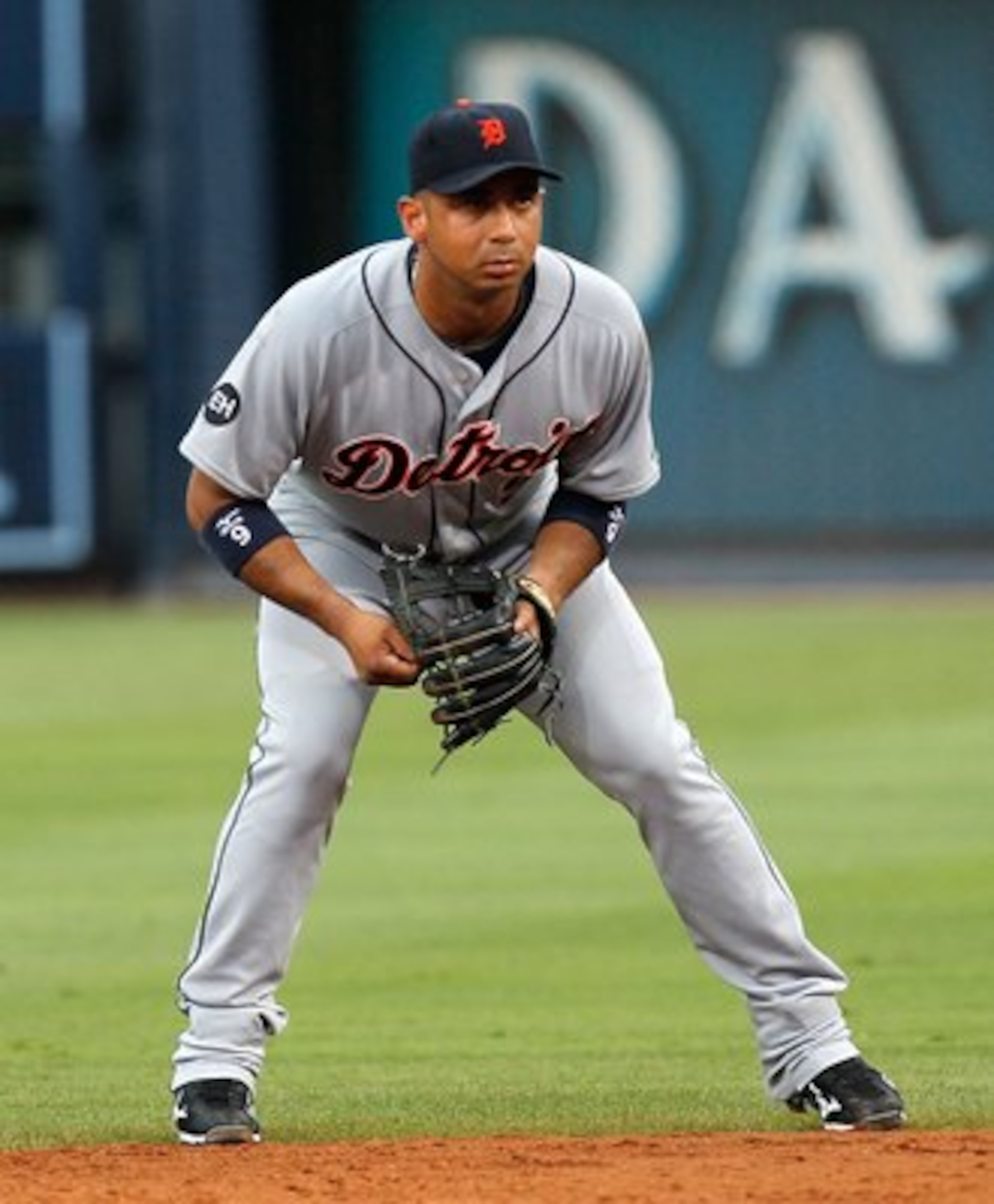 ATLANTA - JUNE 25:  Carlos Guillen #9 of the Detroit Tigers against the Atlanta Braves at Turner Field on June 25, 2010 in Atlanta, Georgia.  (Photo by Kevin C. Cox/Getty Images)