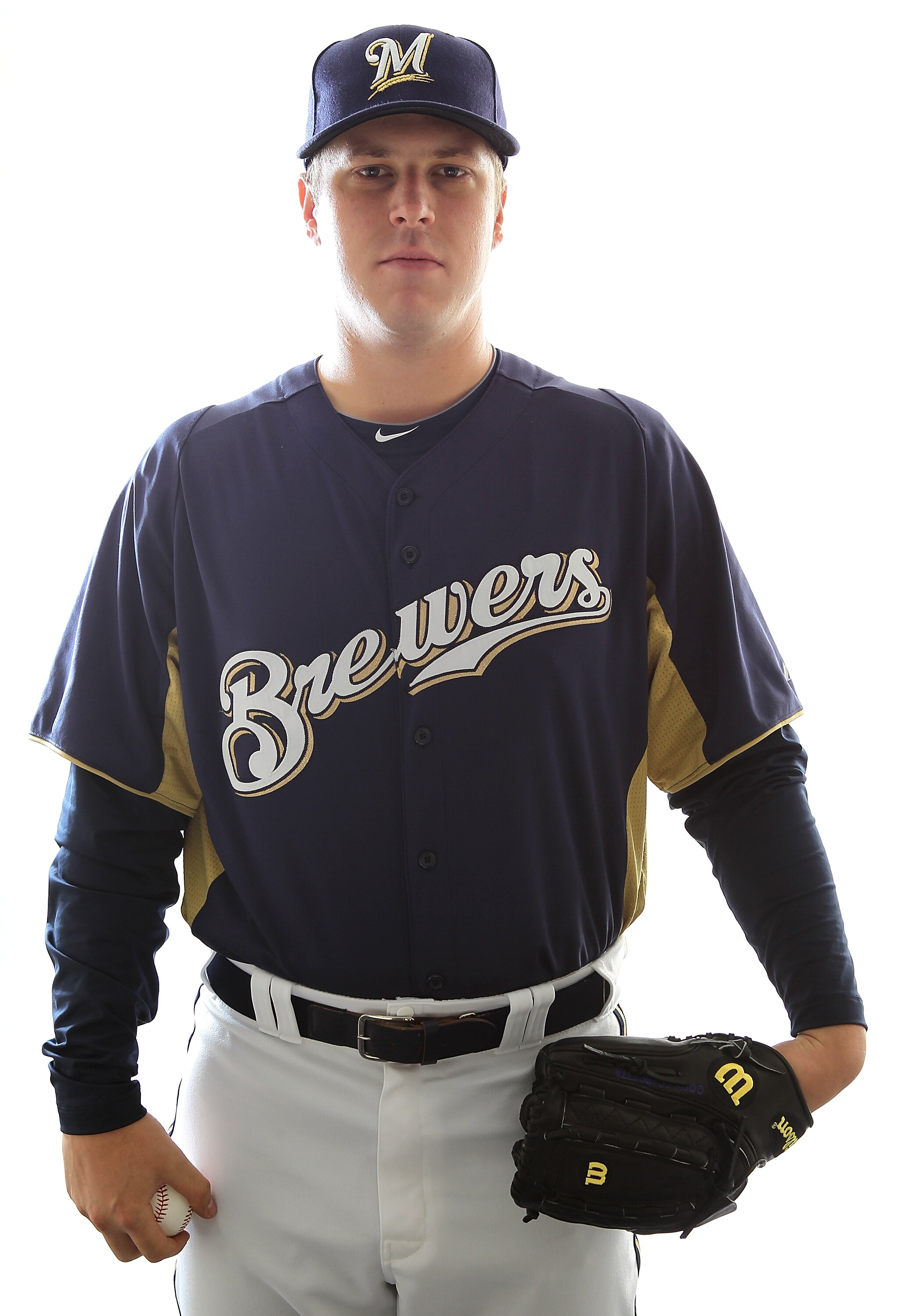 MARYVALE, AZ - FEBRUARY 24:  Cody Scarpetta #72 of the Milwaukee Brewers poses for a portrait during Spring Training Media Day on February 24, 2011 at Maryvale Stadium in Maryvale, Arizona.  (Photo by Jonathan Ferrey/Getty Images)