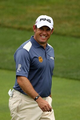 BETHESDA, MD - JUNE 19:  Lee Westwood of England walks up a fairway during the final round of the 111th U.S. Open at Congressional Country Club on June 19, 2011 in Bethesda, Maryland.  (Photo by Andrew Redington/Getty Images)