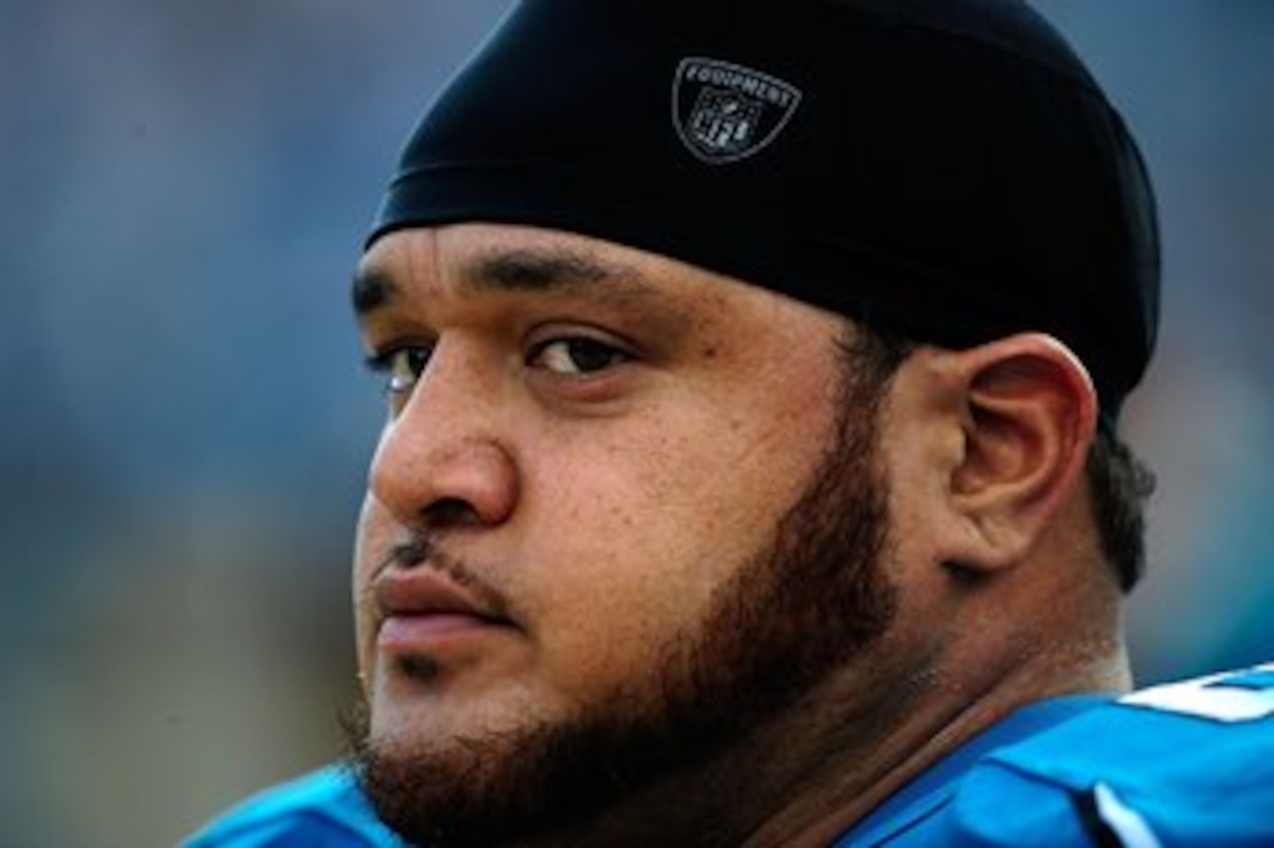 JACKSONVILLE, FL - DECEMBER 13:  Vince Manuwai #67 of the Jacksonville Jaguars watches the play during the game against the Miami Dolphins at Jacksonville Municipal Stadium on December 13, 2009 in Jacksonville, Florida.  (Photo by Sam Greenwood/Getty Imag