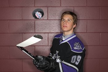 MONTREAL, QC - JUNE 26: Brayden Schenn of the Los Angeles Kings poses for a portrait after being drafted #5 overall during the first round of the 2009 NHL Entry Draft at the Bell Centre on June 26, 2009 in Montreal, Quebec, Canada. (Photo by Jamie Squire/