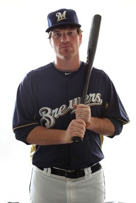 MARYVALE, AZ - FEBRUARY 24:  Mat Gamel #74 of the Milwaukee Brewers poses for a portrait during Spring Training Media Day on February 24, 2011 at Maryvale Stadium in Maryvale, Arizona.  (Photo by Jonathan Ferrey/Getty Images)