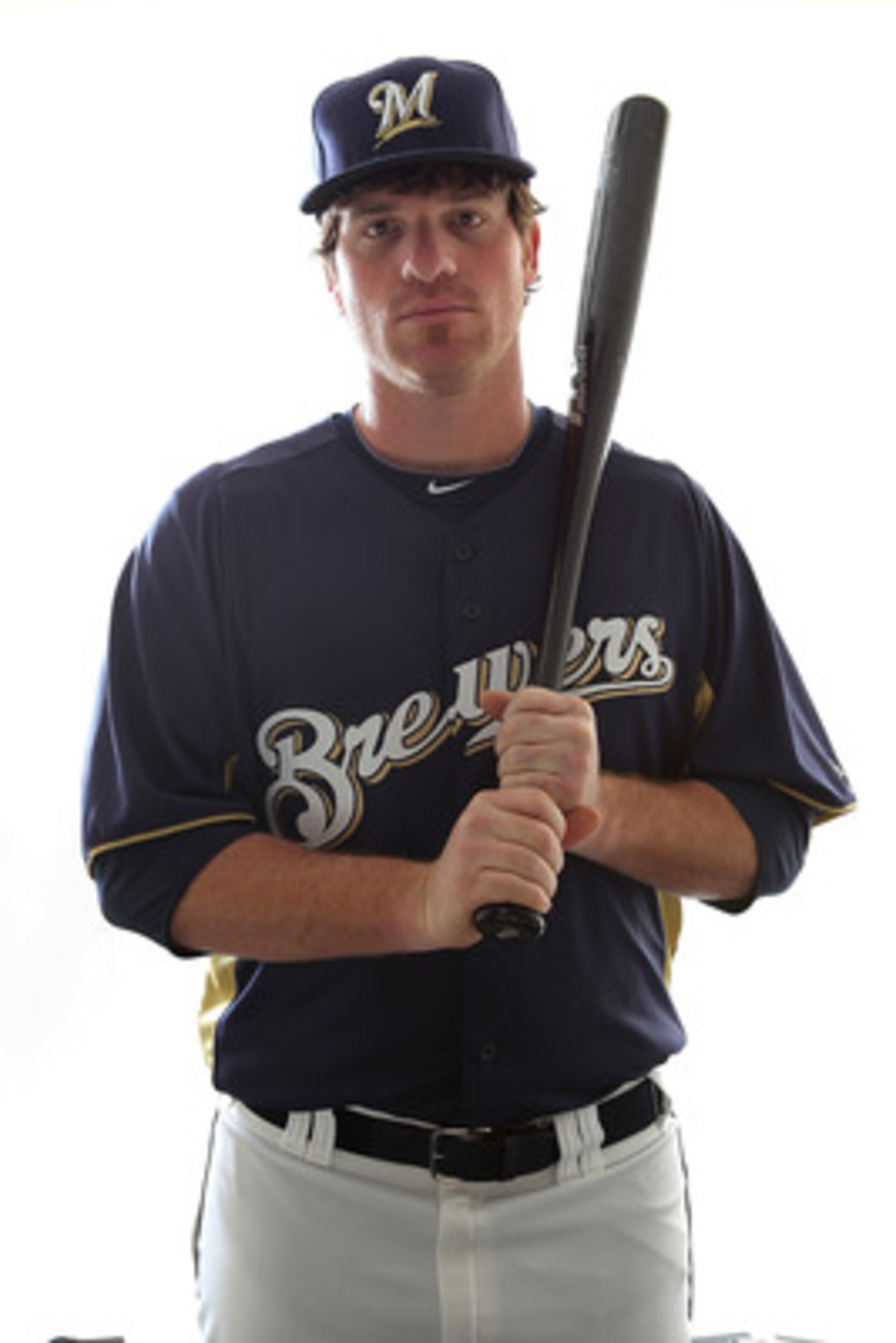 MARYVALE, AZ - FEBRUARY 24:  Mat Gamel #74 of the Milwaukee Brewers poses for a portrait during Spring Training Media Day on February 24, 2011 at Maryvale Stadium in Maryvale, Arizona.  (Photo by Jonathan Ferrey/Getty Images)