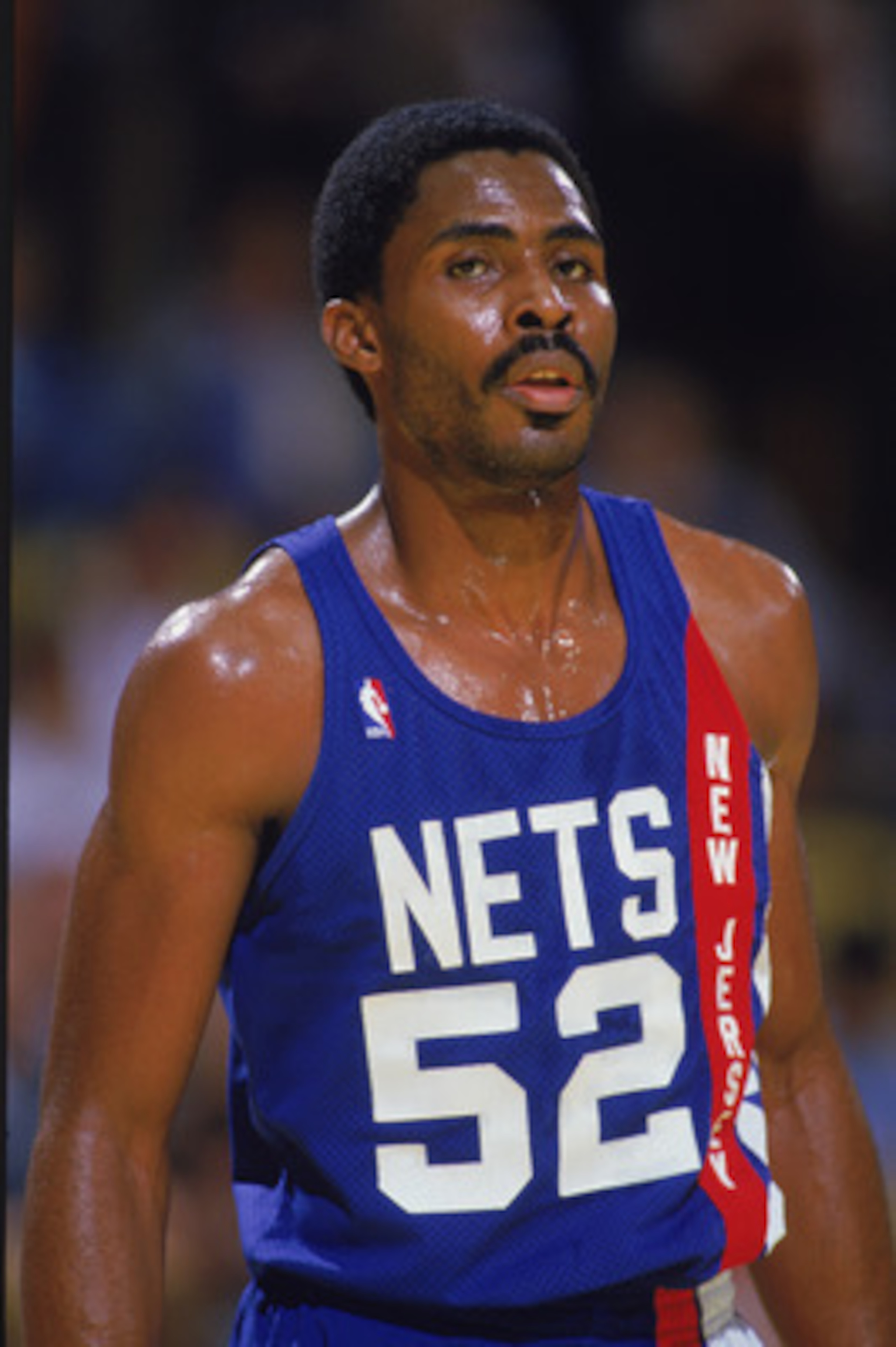 1989: Buck Williams #52 of the New Jersey Nets stands on the court during an NBA game in 1989. NOTE TO USER: User expressly acknowledges and agrees that, by downloading and/or using this Photograph, User is consenting to the terms and conditions of the G 1989: Buck Williams #52 of the New Jersey Nets stands on the court during an NBA game in 1989. NOTE TO USER: User expressly acknowledges and agrees that, by downloading and/or using this Photograph, User is consenting to the terms and conditions of the G